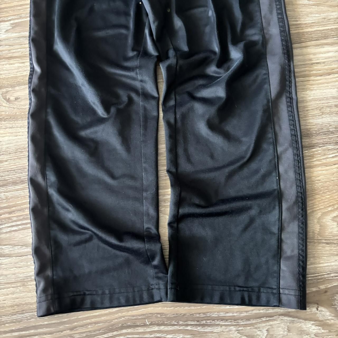 Vintage Crazy Vintage Y2K/2000s Black Grey Striped Essential Track Pants! Size US 32 / EU 48 - 6 Thumbnail