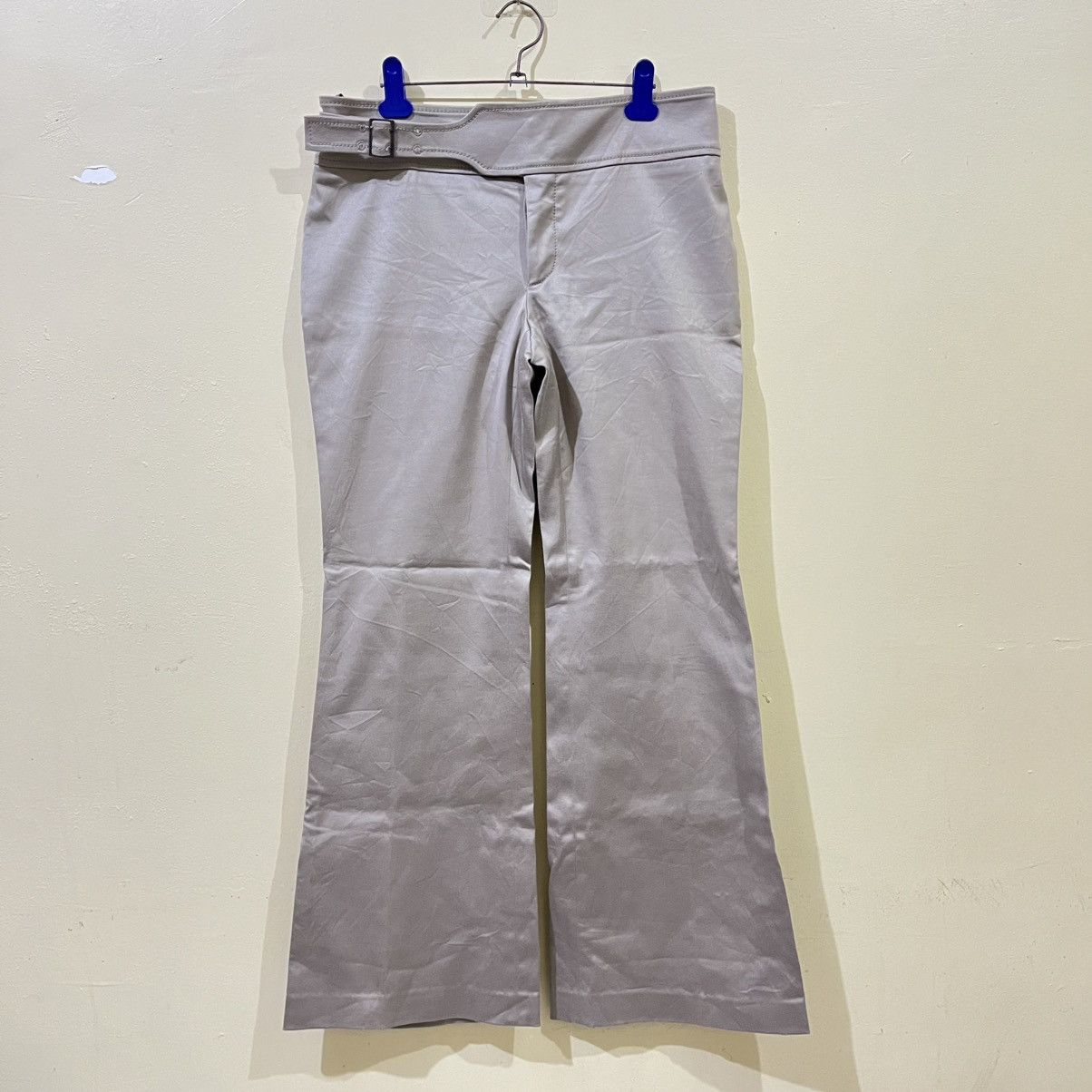 Gucci Gucci Tom Ford Era 2002 Flared Pants Gurkha Buckle Size 42" / US 20 - 1 Thumbnail
