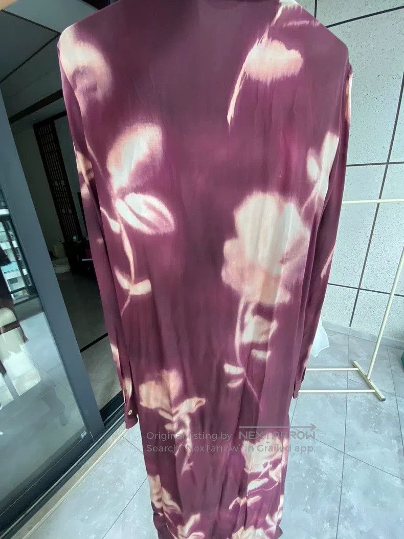 Jil Sander Jil Sander size 34 Printed Silk Dress Size M / US 6-8 / IT 42-44 - 6 Thumbnail