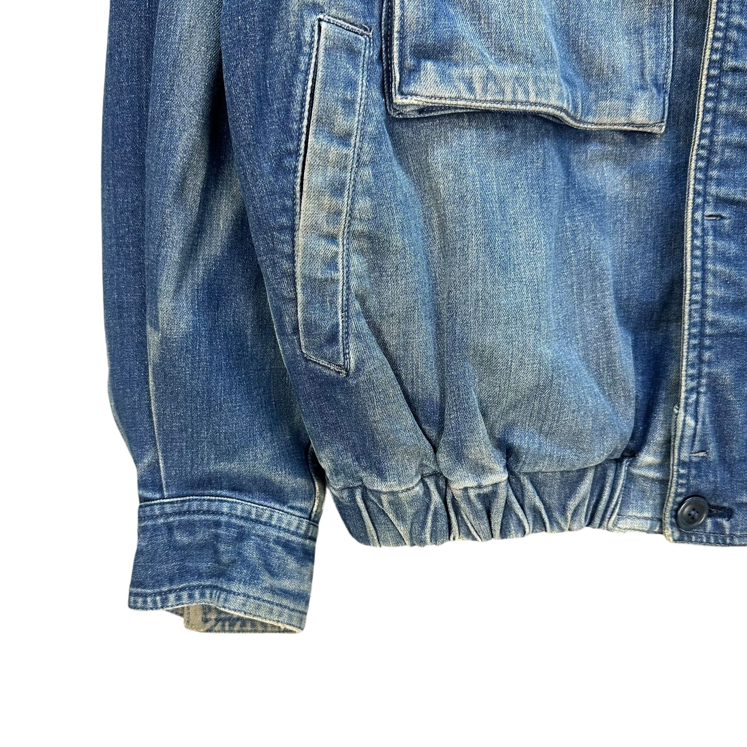 Issey Miyake 90's ISSEY MIYAKE MEN Brush Label Jeans Jacket #1510-A62 Size US M / EU 48-50 / 2 - 5 Thumbnail