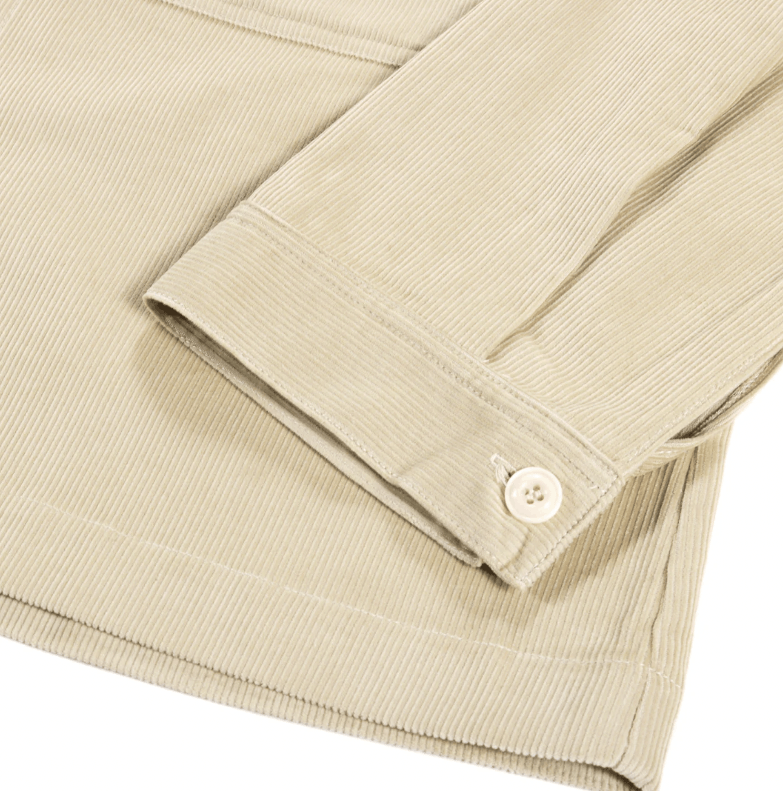 Nicholas Daley Classic Two-Pocket Shirt, beige corduroy Size US S / EU 44-46 / 1 - 7 Thumbnail