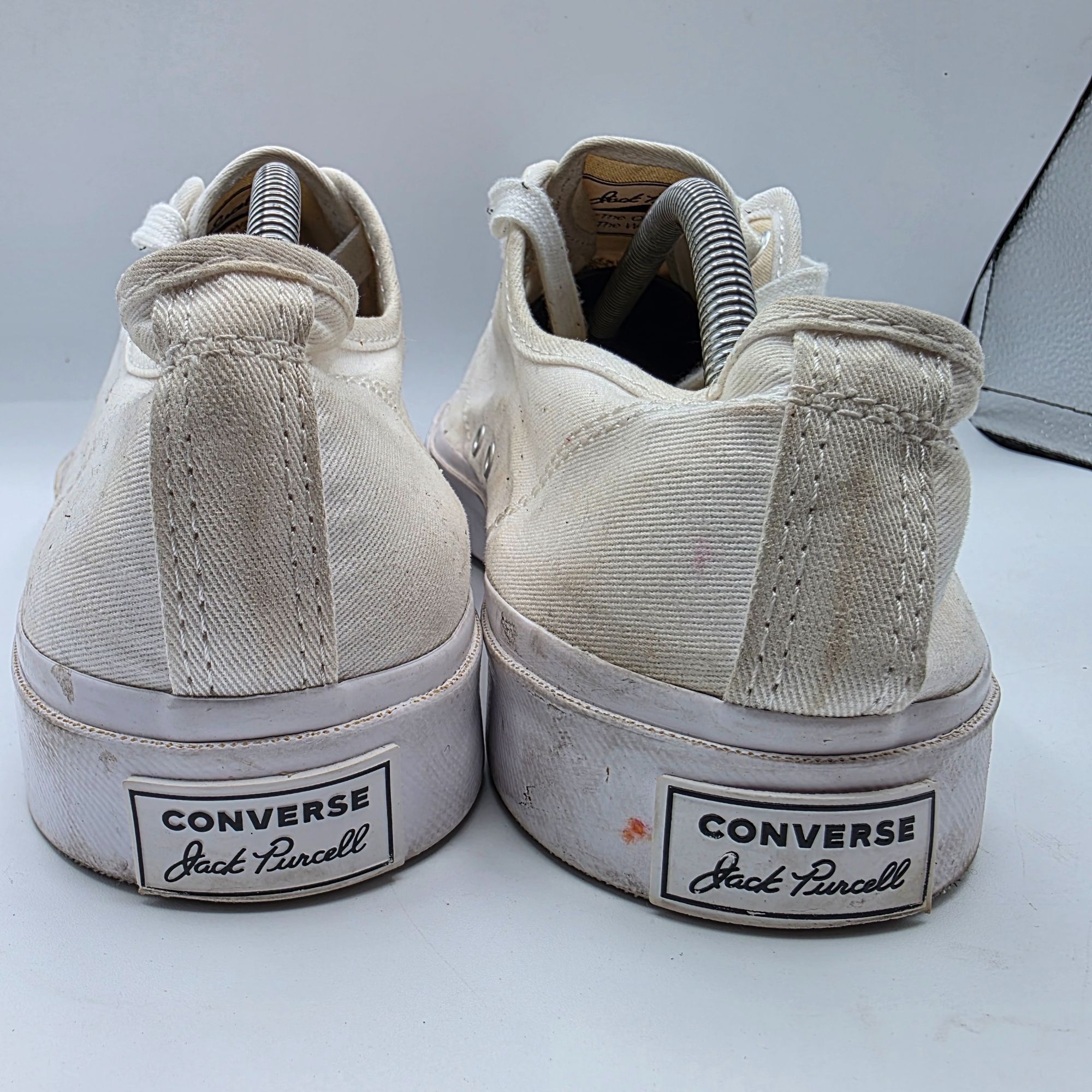 Converse Converse Jack Purcell Ox Mens Size 11.5 White Sneaker Shoes Size US 11.5 / EU 44-45 - 5 Thumbnail