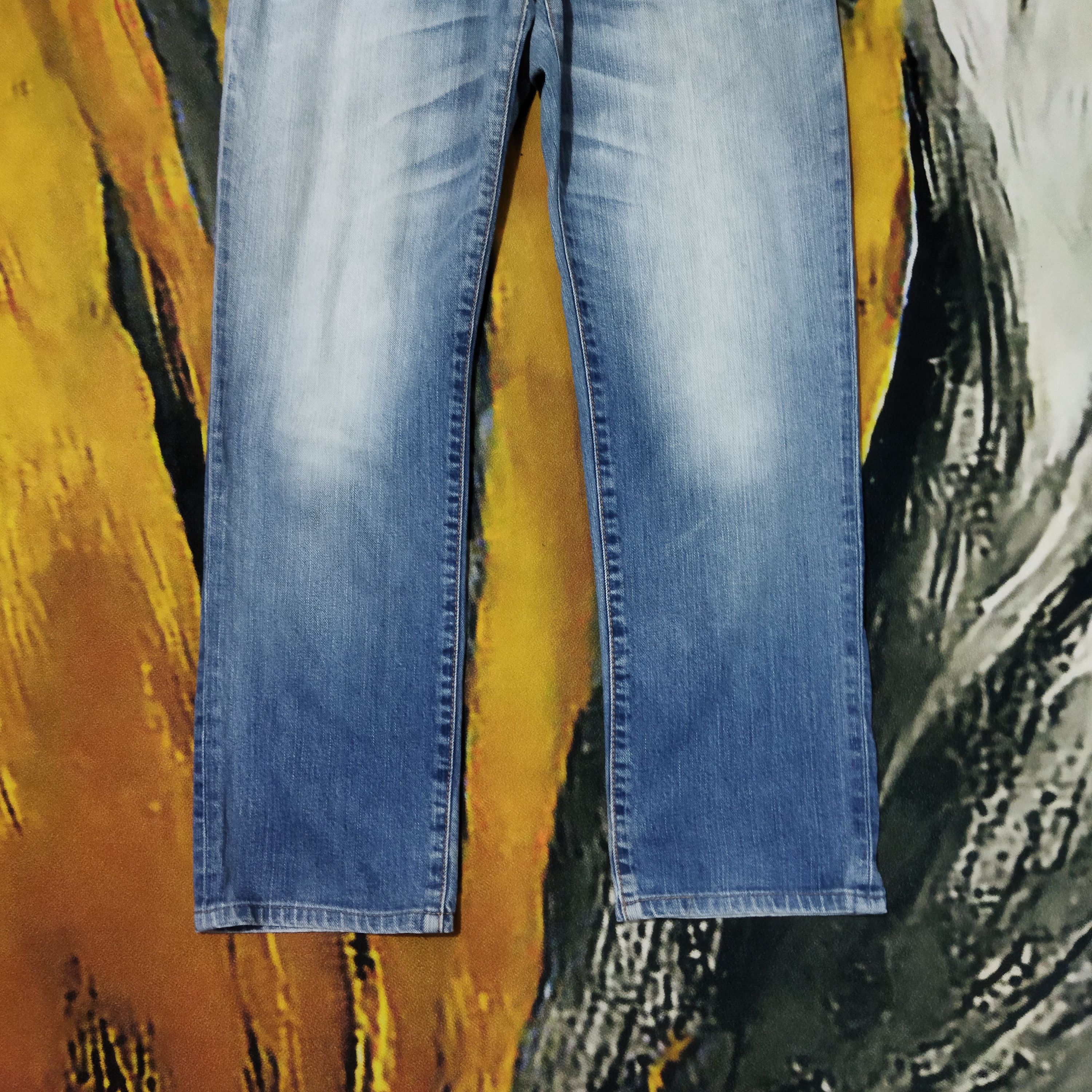 Jean × Vintage VINTAGE EDWIN 503 FADED BLUE JEANS PANTS Size US 32 / EU 48 - 3 Thumbnail