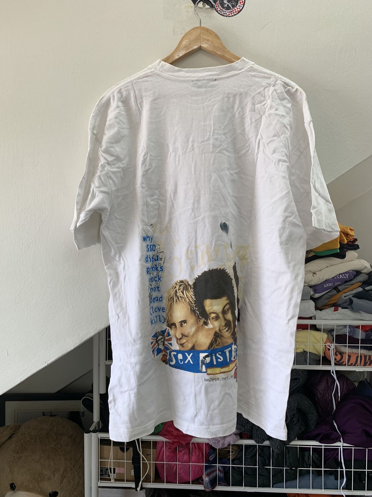 Band Tees × Vintage size XL: Vintage Sex pistol tshirt band music band shirt Size US XL / EU 56 / 4 - 7 Thumbnail
