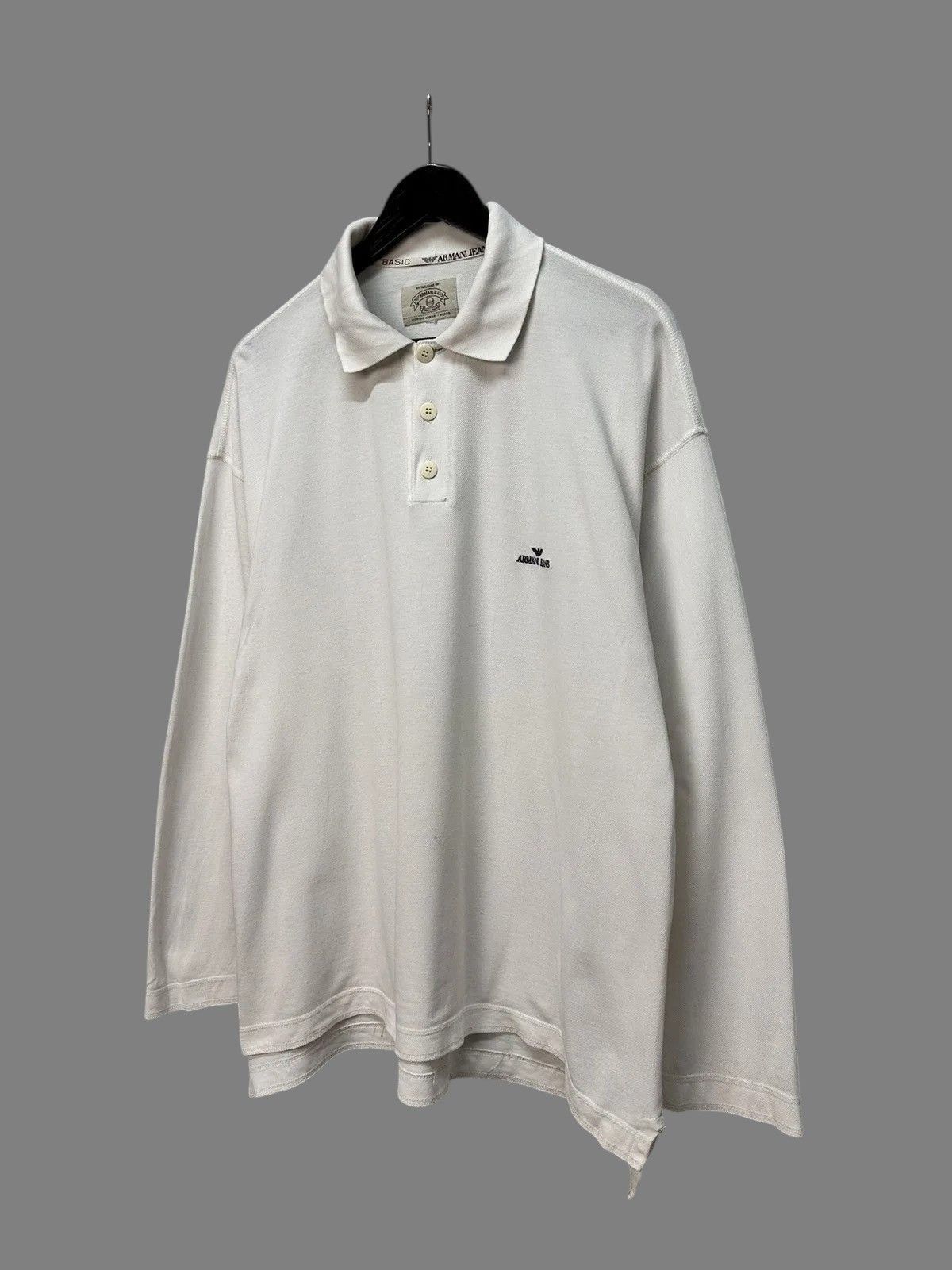 Giorgio Armani Armani Jeans Vintage Streetwear Sweater Y2K Harley Size US L / EU 52-54 / 3 - 1 Thumbnail