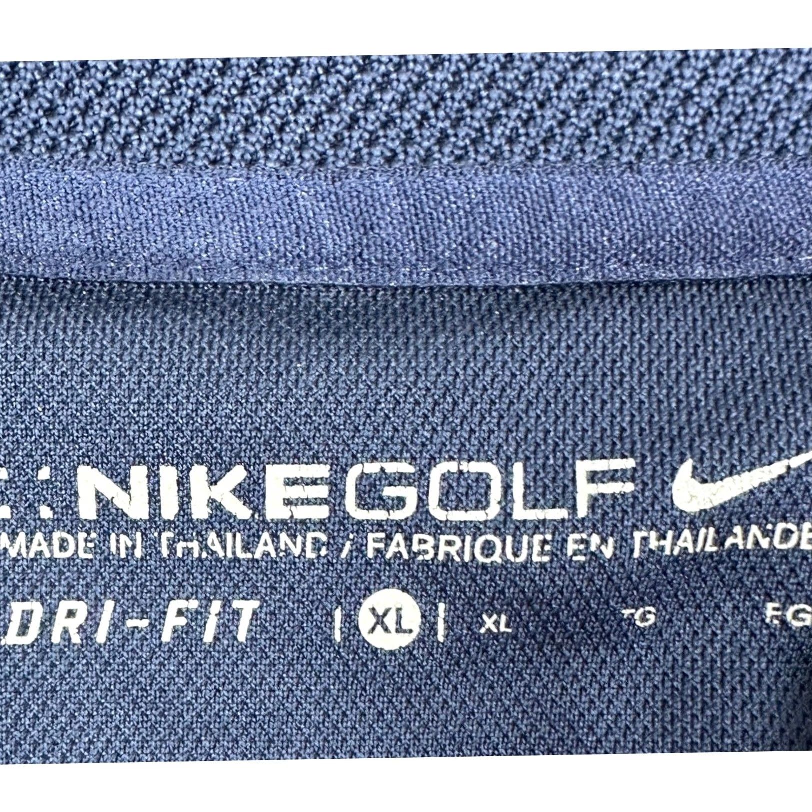 Nike Nike Golf Dri-Fit Polo Men XL Blue Short Sleeve Shirt Sportswear Activewear Casual Golf Rugby Shirt Size US XL / EU 56 / 4 - 4 Thumbnail