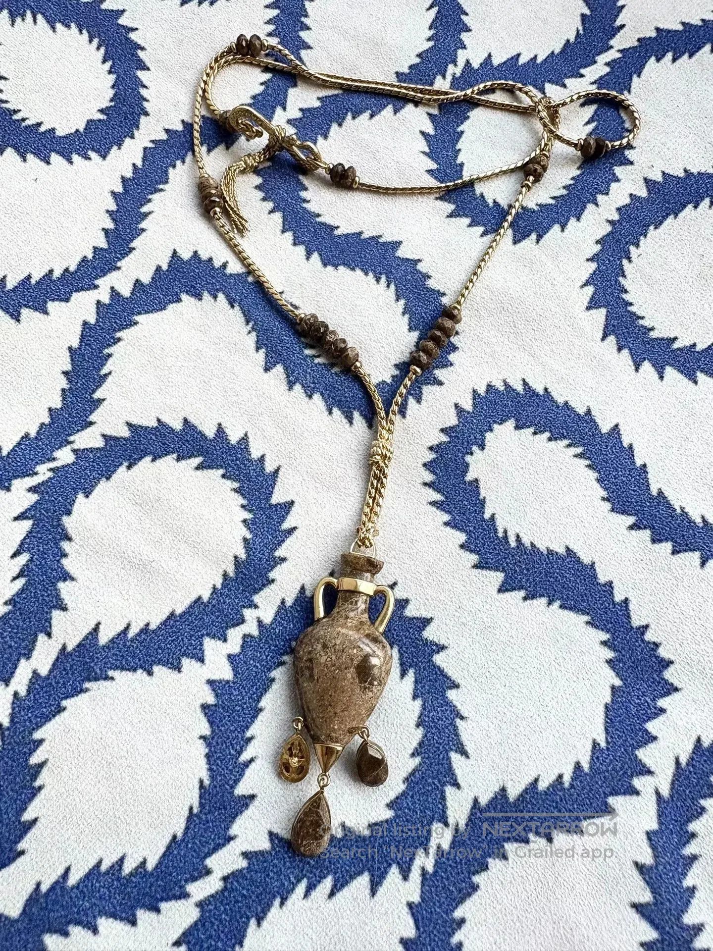 Vivienne Westwood Vivienne Westwood Vintage Marble Vase Necklace. Size ONE SIZE - 3 Thumbnail