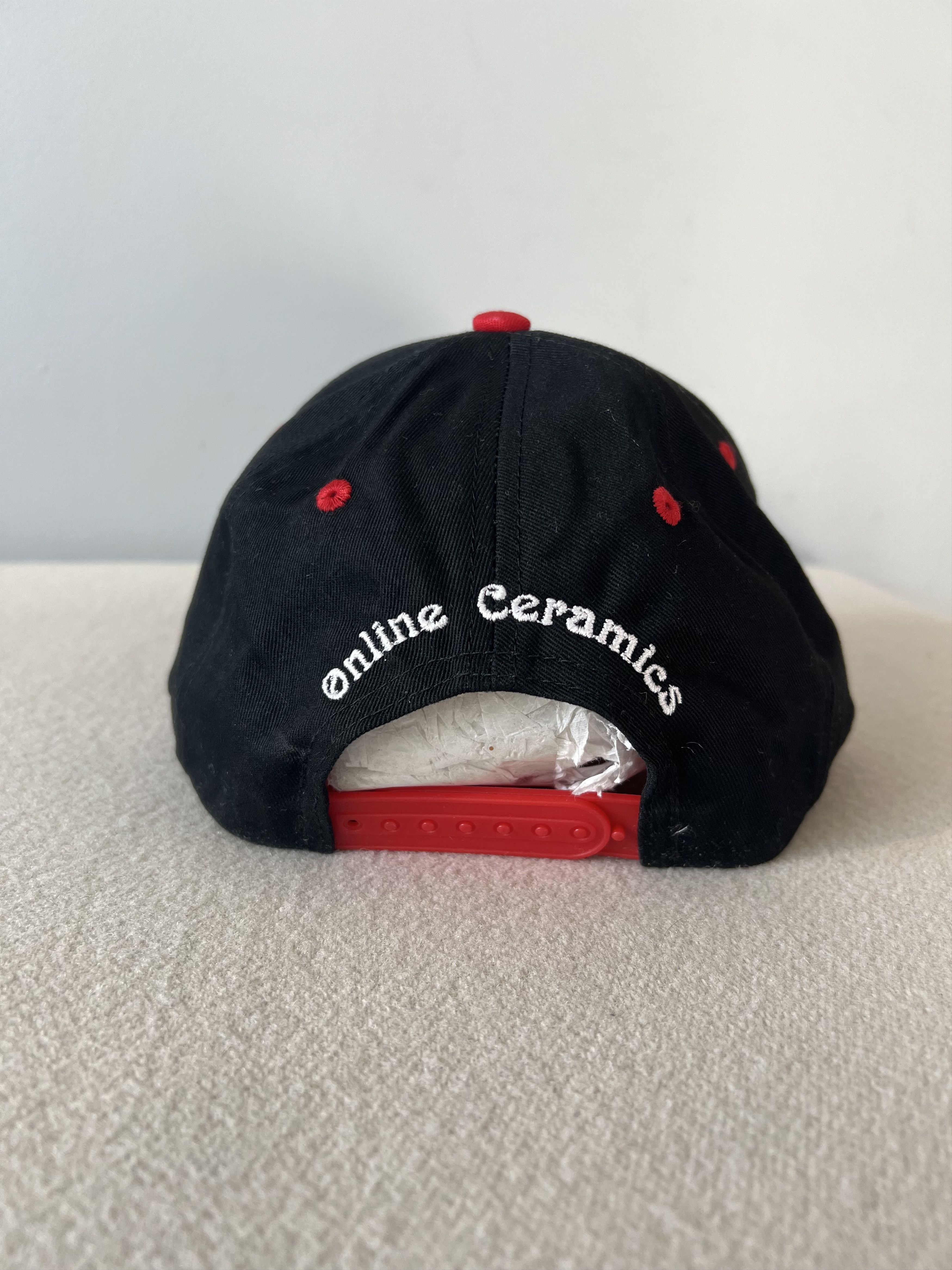 Online Ceramics Online Ceramics Suspiria Logo Hat in Black Size ONE SIZE - 4 Thumbnail