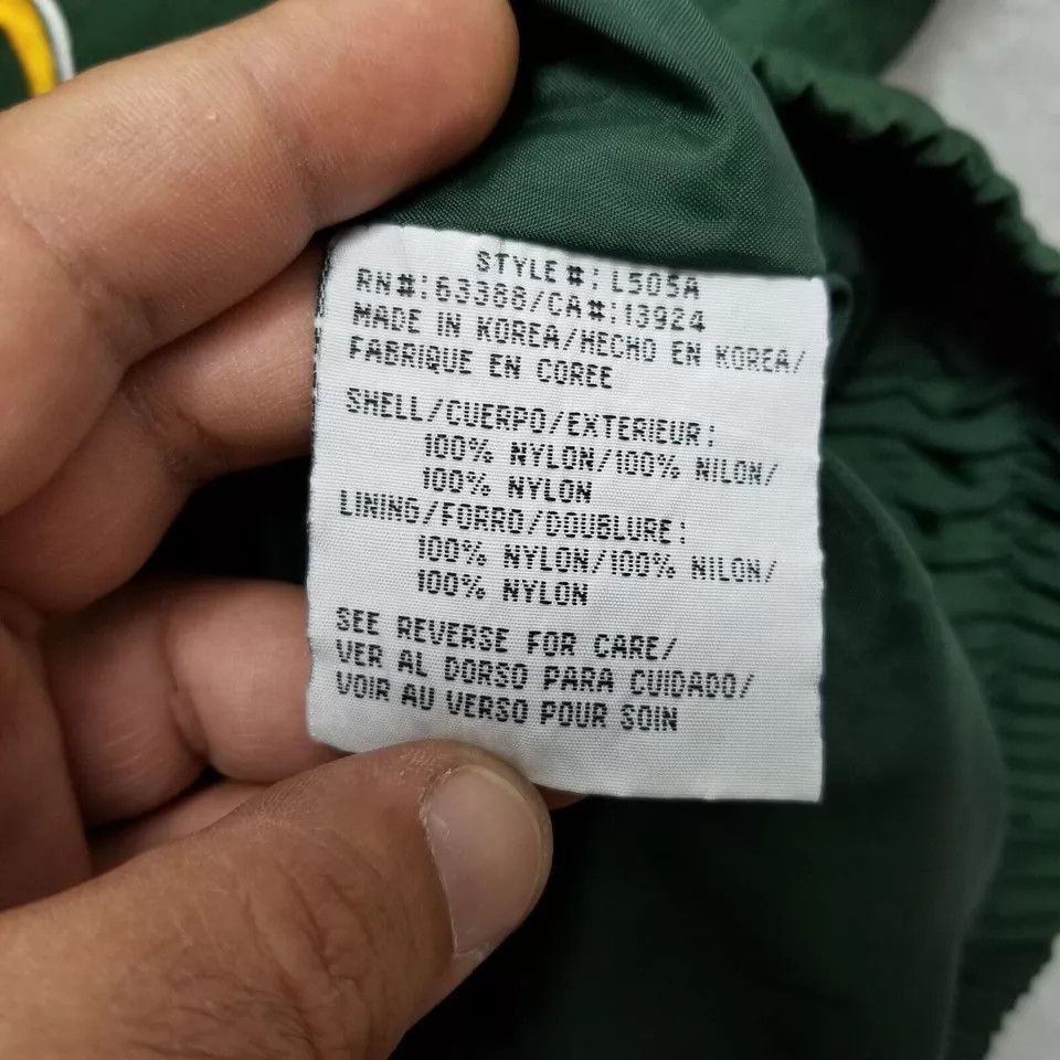 Logo Athletic Vtg Green Bay Packers Jacket Mens Large Zip Embroidered NFL Size US L / EU 52-54 / 3 - 5 Thumbnail