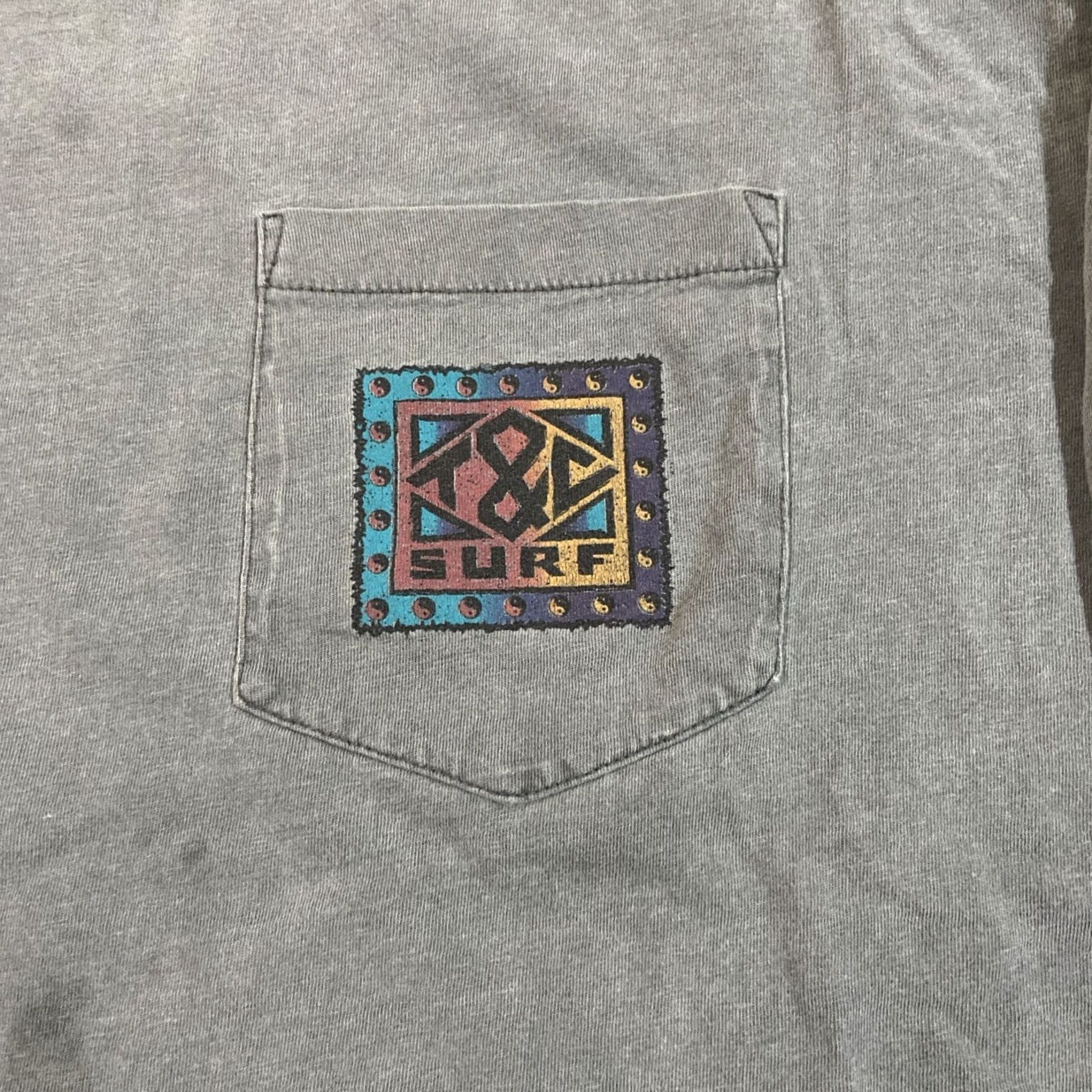 Vintage T&C Surf Shirt Mens M Gray Aloha State Yin Yang Graphic Tee Hawaii 1971 Shirt Mens Gray Tee Hawaii 1971 Size US M / EU 48-50 / 2 - 2 Thumbnail