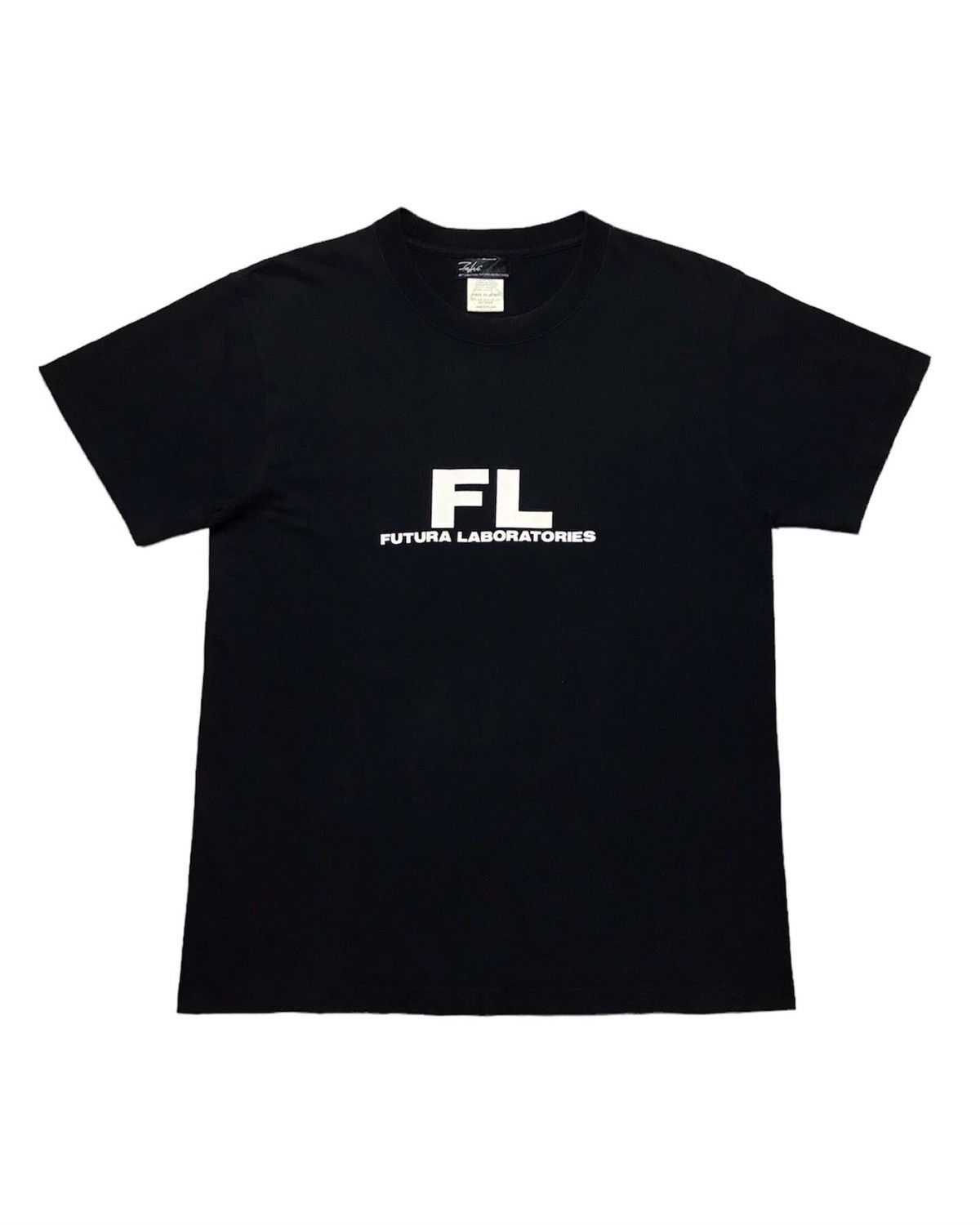 image of Vintage Futura Laboratories T-Shirt in Black, Men's (Size Medium)