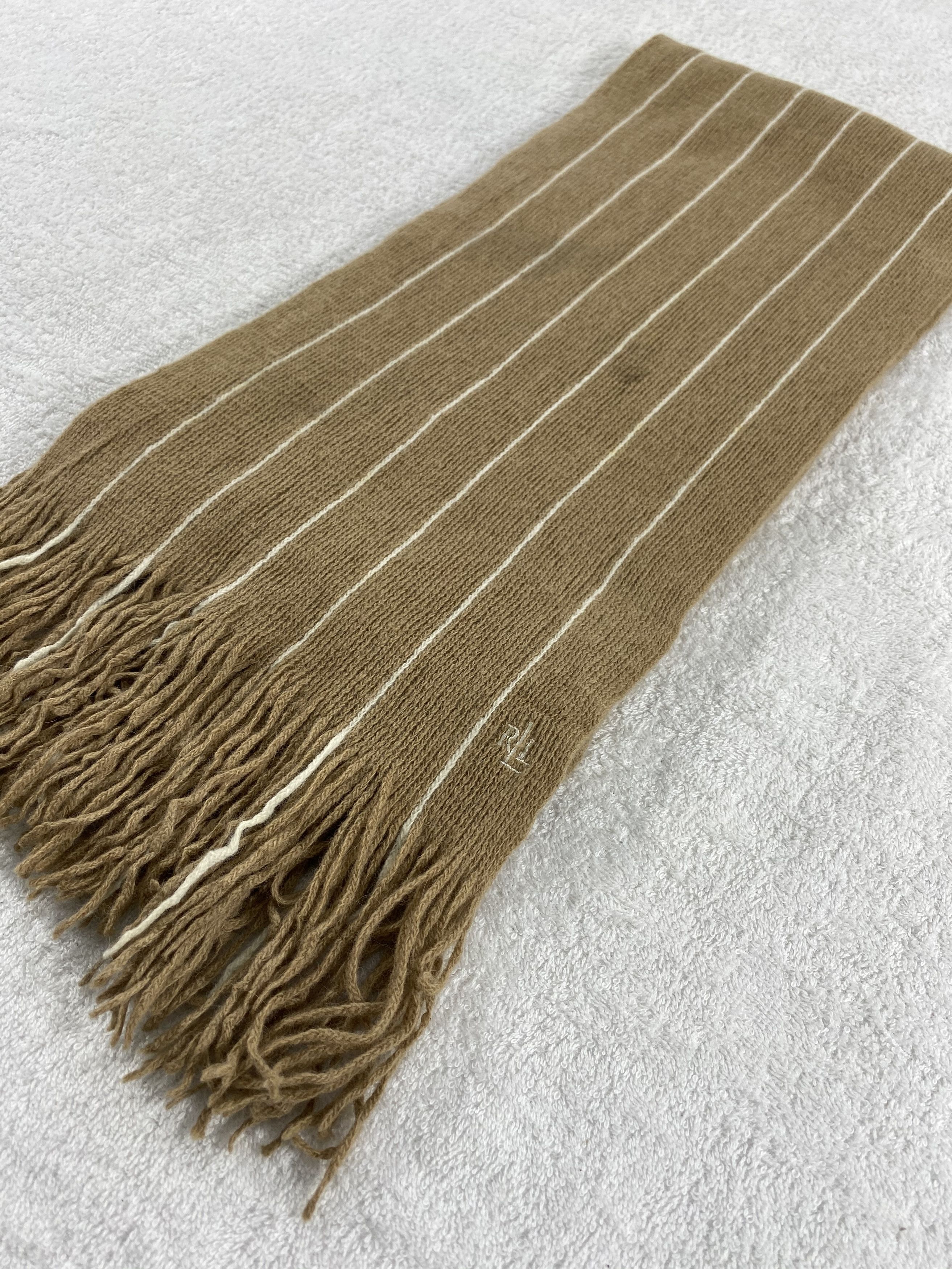 Lauren Ralph Lauren Vintage Lauren Ralph Lauren Scarf/Muffler/Neckwear MF736 Size ONE SIZE - 3 Thumbnail