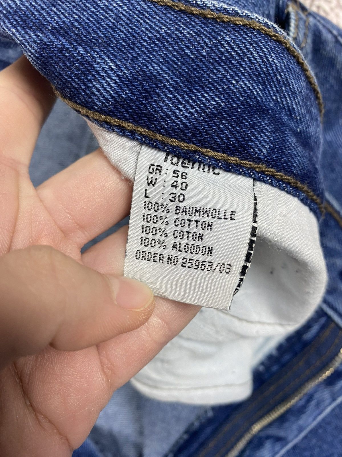 Vintage Vintage Y2K faded wide jeans big size streetwear 40 Size US 40 / EU 56 - 7 Thumbnail