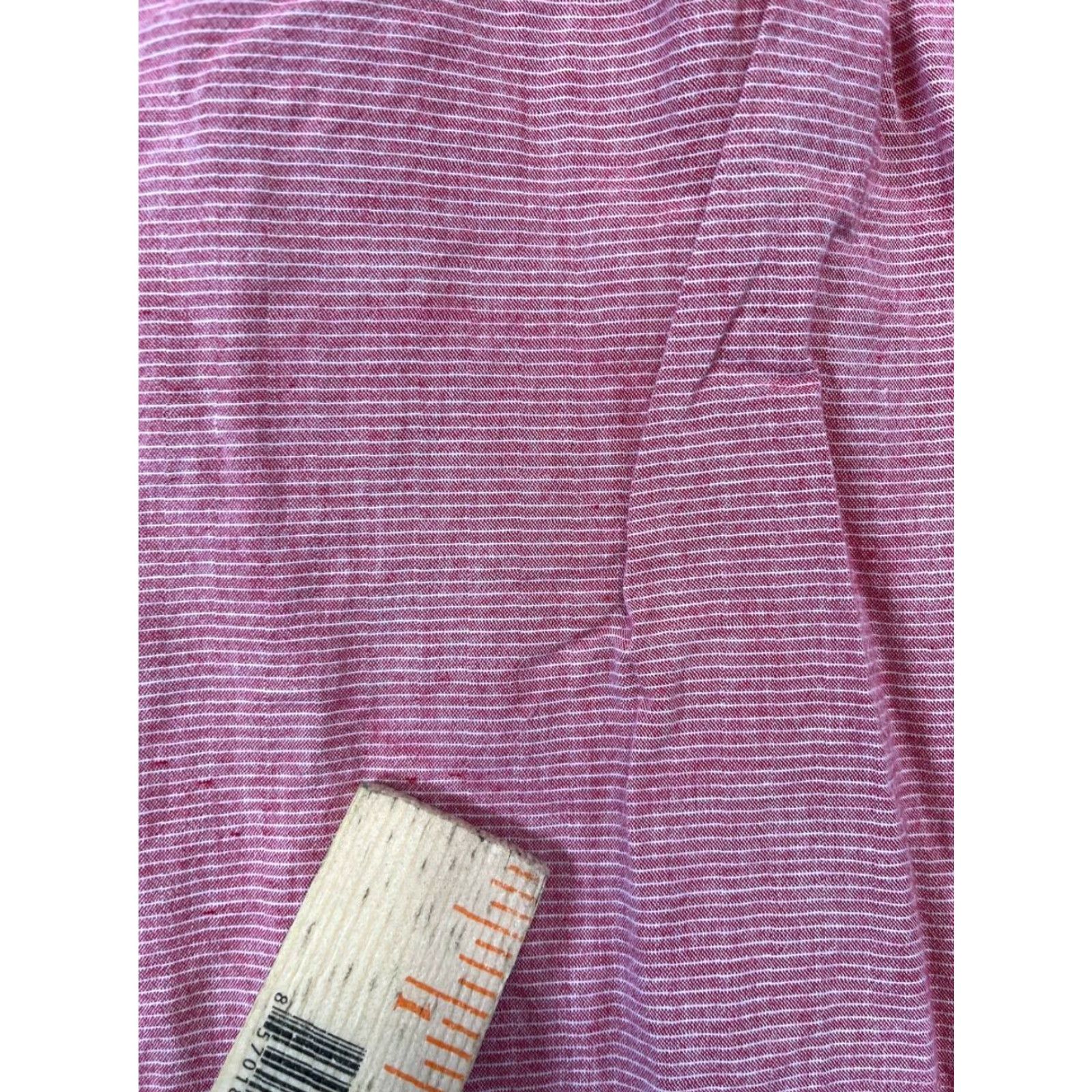 Quiksilver Quiksilver Button-Up Shirt Men Red Short Sleeve 100% Cotton Size L Regular Collared Button-Up Casual Size US 33 - 6 Thumbnail