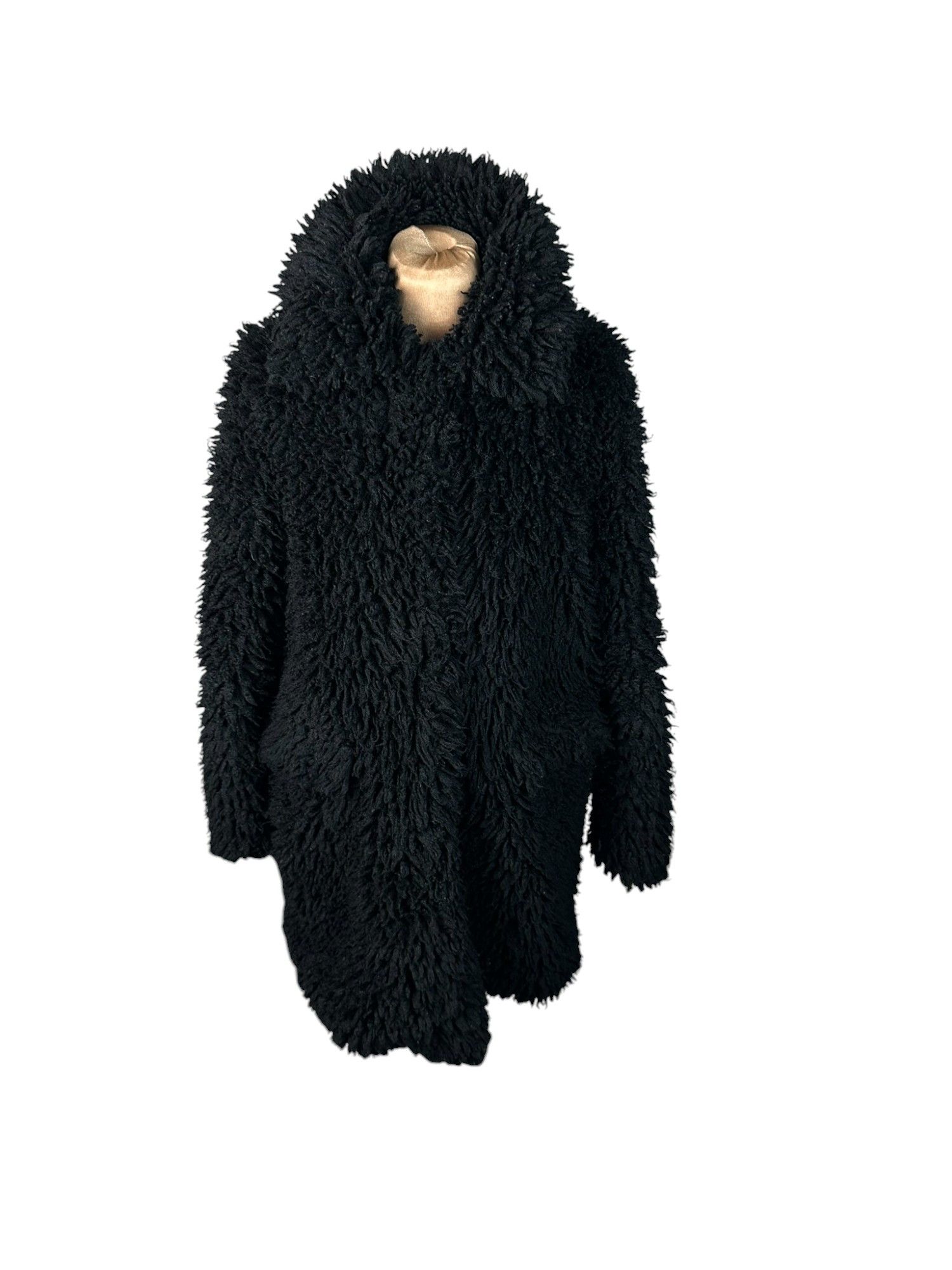 Maje Maje Avant Garde Sherpa Coat Size L / US 10 / IT 46 - 1 Thumbnail