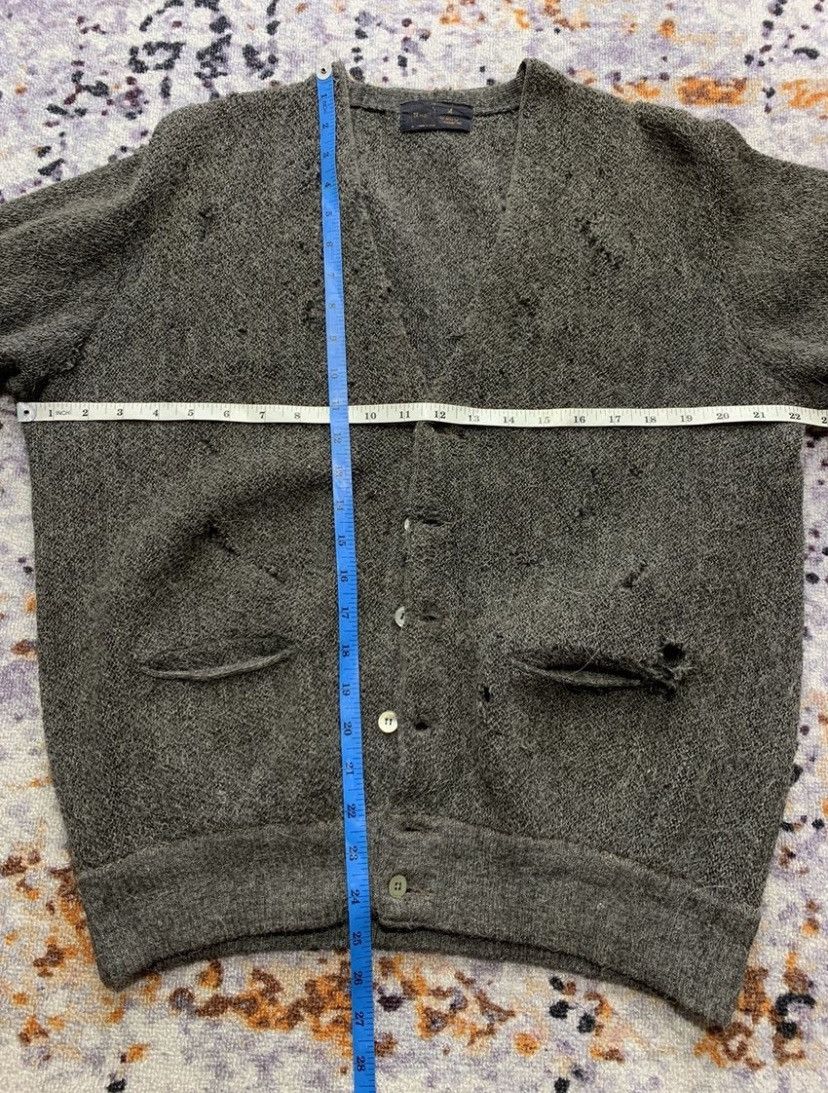 Issey Miyake Diatressed Cardigan Grunge Kurt Cobain style Size US S / EU 44-46 / 1 - 10 Thumbnail