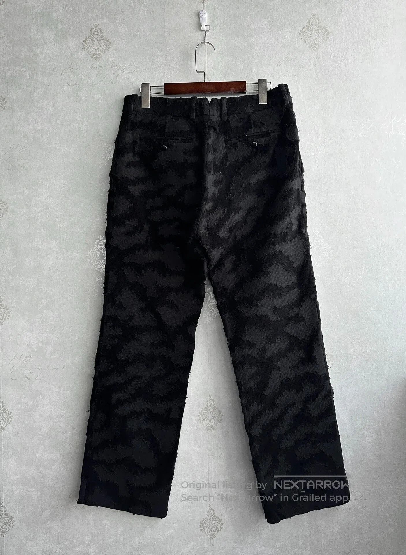 Jean Paul Gaultier Jean paul gaultier Gaultier Erosive Pattern Long Pants| Size US 32 / EU 48 - 2 Thumbnail