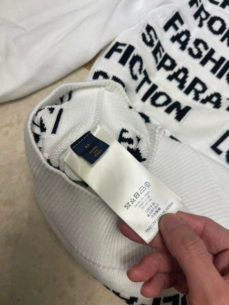 Louis Vuitton Louis Vuitton 21Ss New Letter Logo Sweater 2501-Nextarrow Size US M / EU 48-50 / 2 - 8 Thumbnail