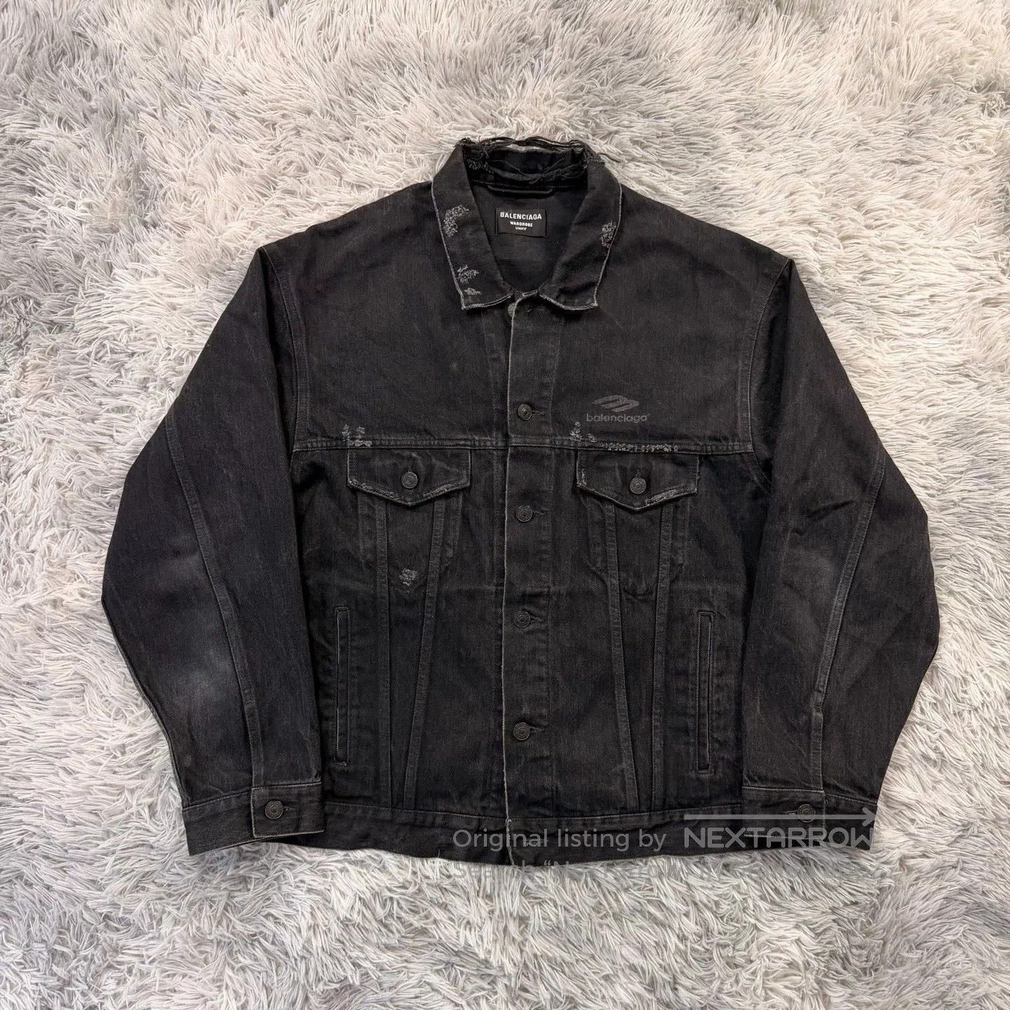 Balenciaga balenciaga 3b sports denim jacket unisex. Size US S / EU 44-46 / 1 - 1 Thumbnail
