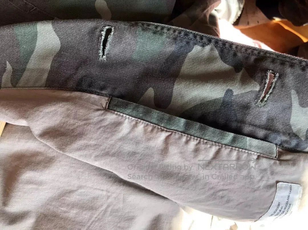 Wtaps camo jacket with unique distressed details. Size US L / EU 52-54 / 3 - 5 Thumbnail