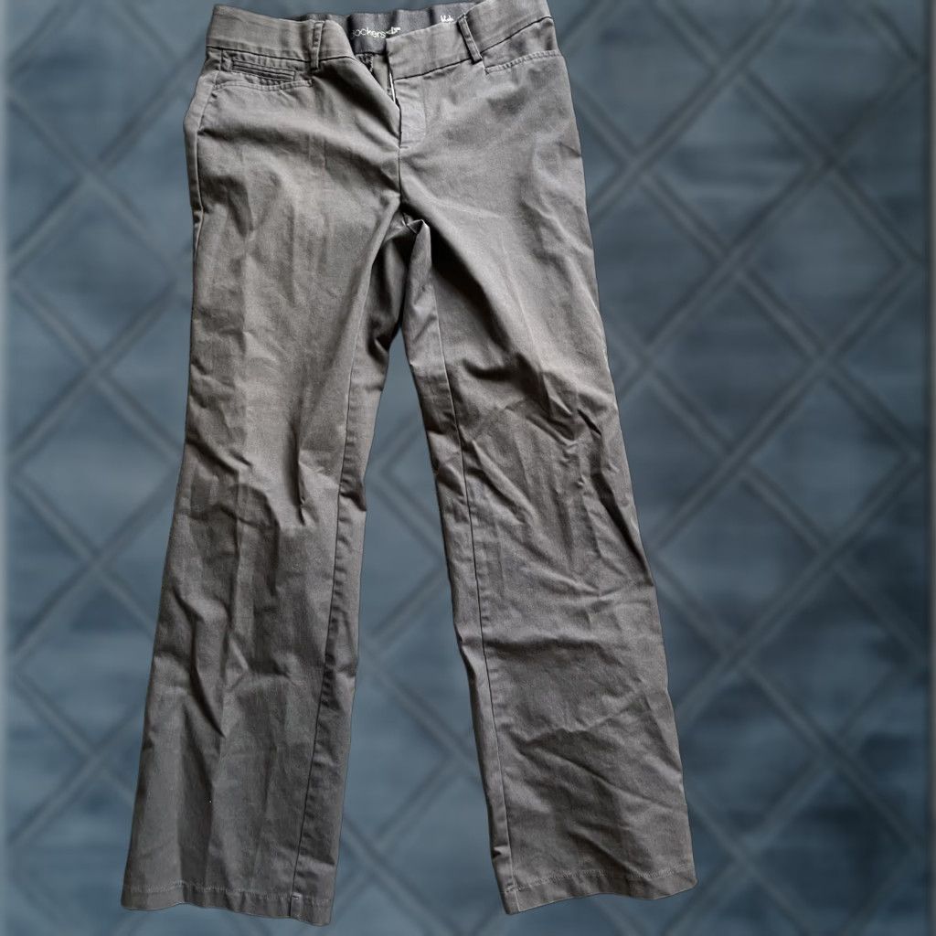 Dockers VINTAGE DOCKERS Pants Chino 8 Medium Gray Women Bootcut Adult Regular Size 30" / US 8 / IT 44 - 1 Thumbnail