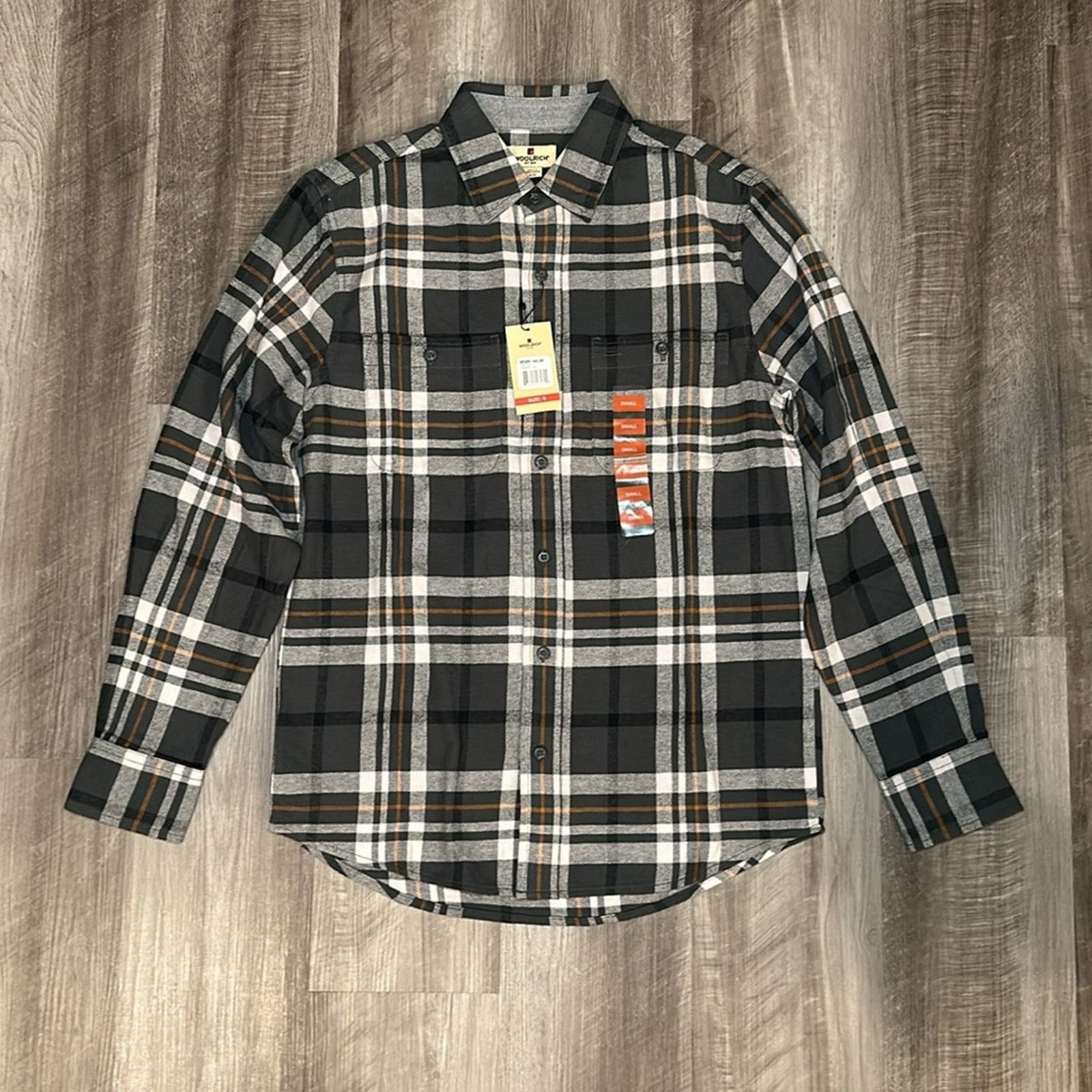 Woolrich Woolen Mills Woolrich Flannel Long Sleeve Button Down - Small Size US S / EU 44-46 / 1 - 2 Thumbnail