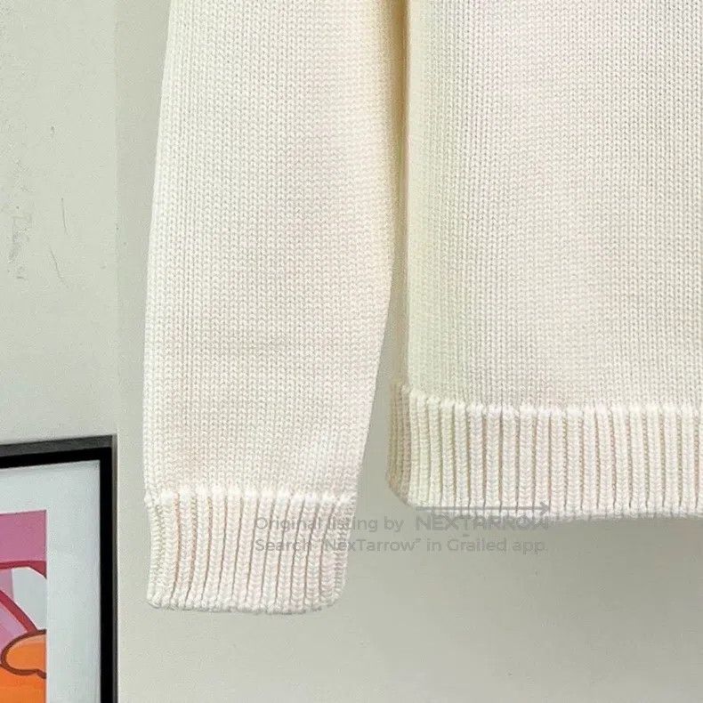Fendi Fendi Ivory Letter Sweater Size US S / EU 44-46 / 1 - 5 Thumbnail