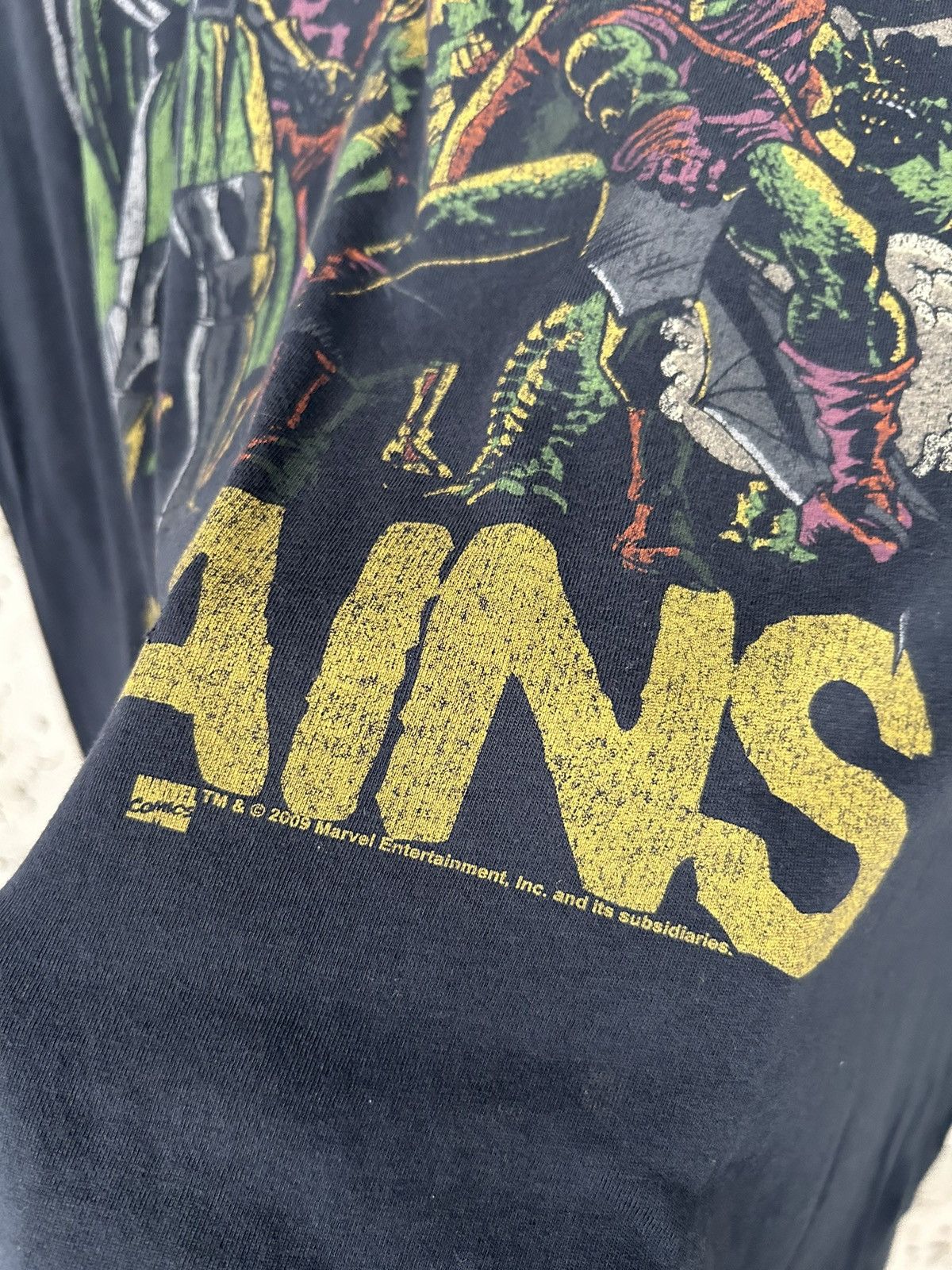 Marvel Comics Vintage Marvel Comics Villains 2009 Graphic Tee Movie Rare Size US L / EU 52-54 / 3 - 4 Thumbnail