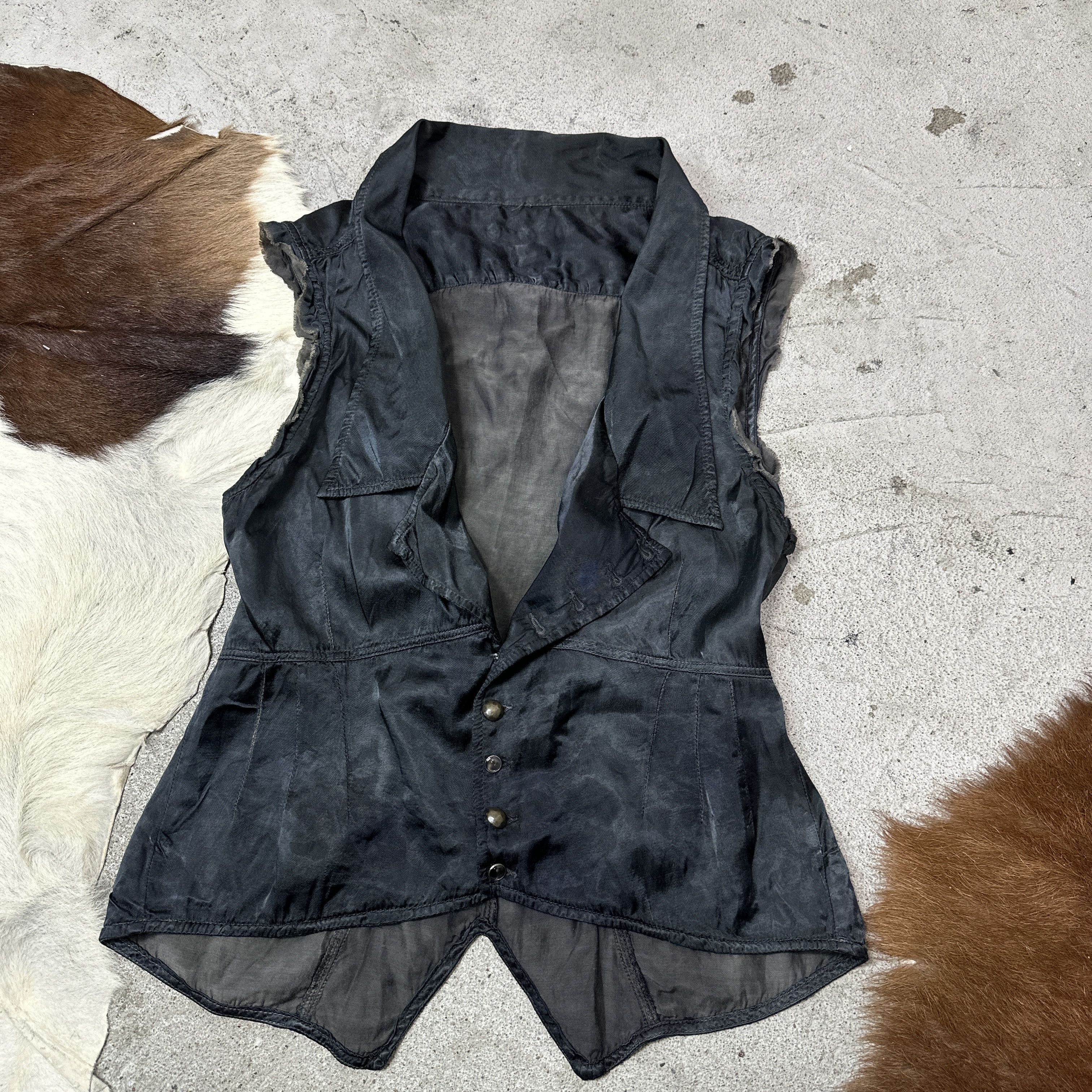 Diesel Vintage Grunge Buttoned Diesel Buttoned Corset Top Y2K Size M / US 6-8 / IT 42-44 - 5 Thumbnail