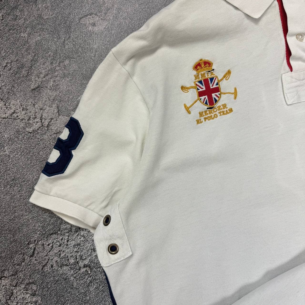 Polo Ralph Lauren Vintage Polo Ralph Lauren Triple Pony Polo Shirt #3 Size XXL Size US XXL / EU 58 / 5 - 2 Thumbnail