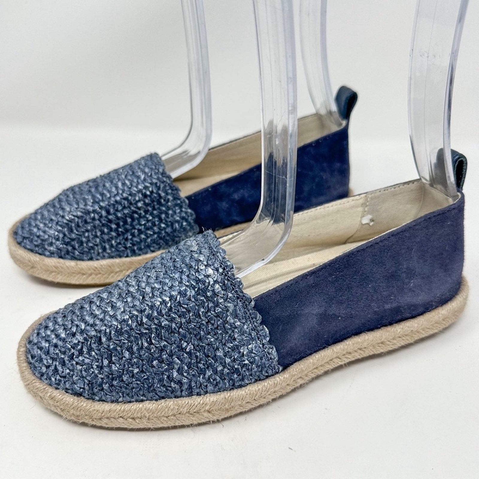 Geox Geox Modesty Blue Suede Espadrille Flats, NEW, Size 5 Size US 5 / IT 35 - 3 Thumbnail