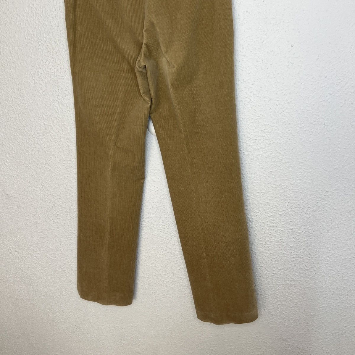 Designer × Jil Sander Jil Sander Womens Pants Corduroy Trousers Beige Brown Luxury Size 26" / US 2 / IT 38 - 7 Thumbnail