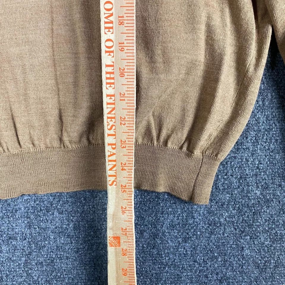 Club Room Club Room Merino Wool Sweater Men's Large Pullover Beige L Size US L / EU 52-54 / 3 - 4 Thumbnail