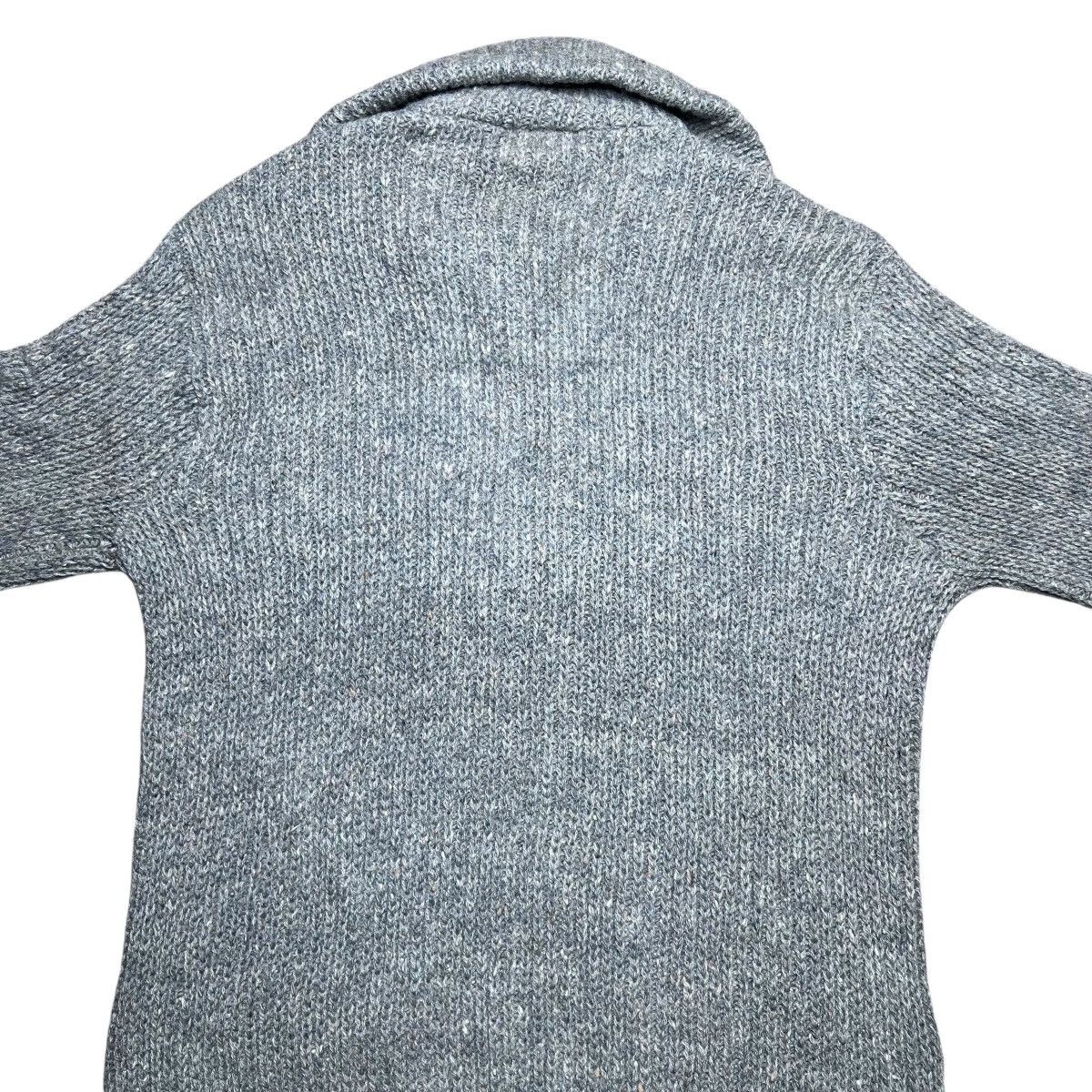 Pendleton × Vintage Vintage 80s Pendleton Shetland Wool Grey Zip Up Knit Sweater Size US M / EU 48-50 / 2 - 9 Thumbnail