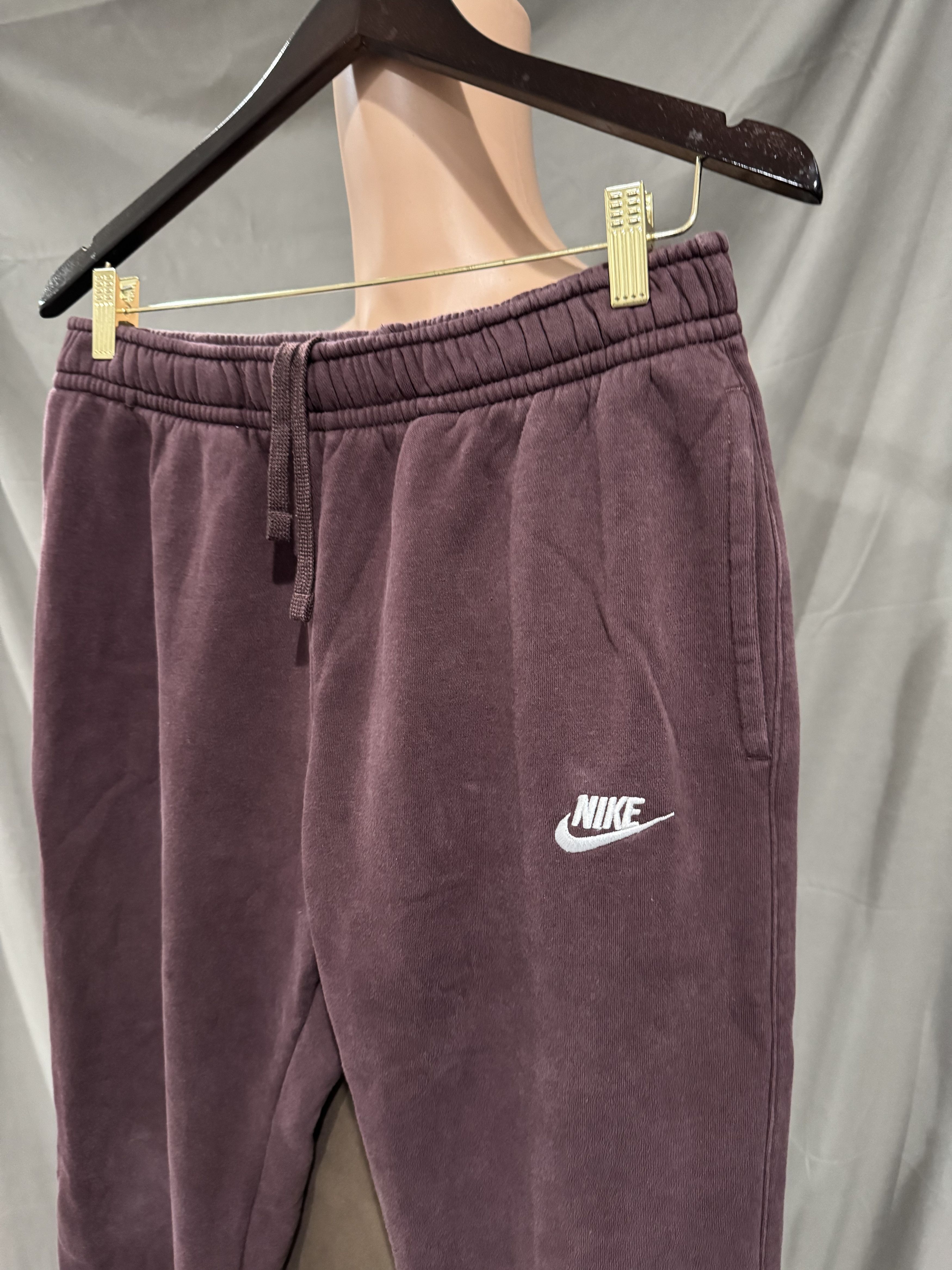 Nike Nike Fleece Jogger Sweatpant Maroon Size Medium Size US 32 / EU 48 - 5 Thumbnail