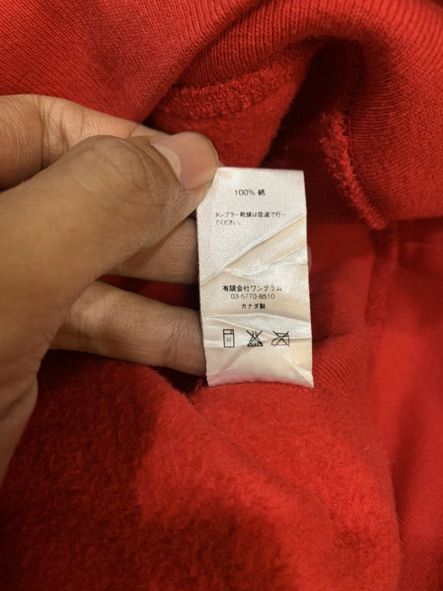 Supreme Supreme FW/16 Embroidered Hoodie Red on Red Size US L / EU 52-54 / 3 - 9 Thumbnail