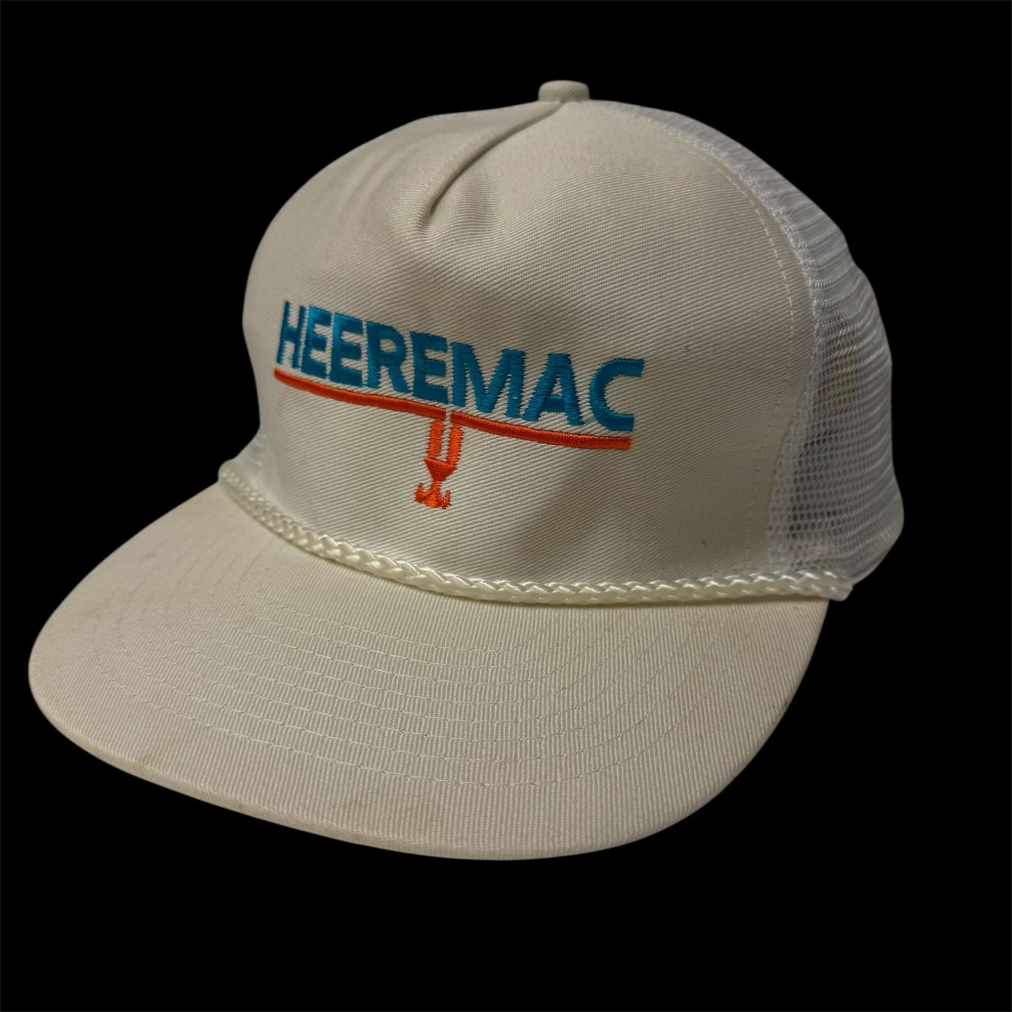 Other Vtg Mohr's Roughneck Mesh TRUCKER Hat HEEREMAC Gas & Oil Cap Size ONE SIZE - 2 Thumbnail