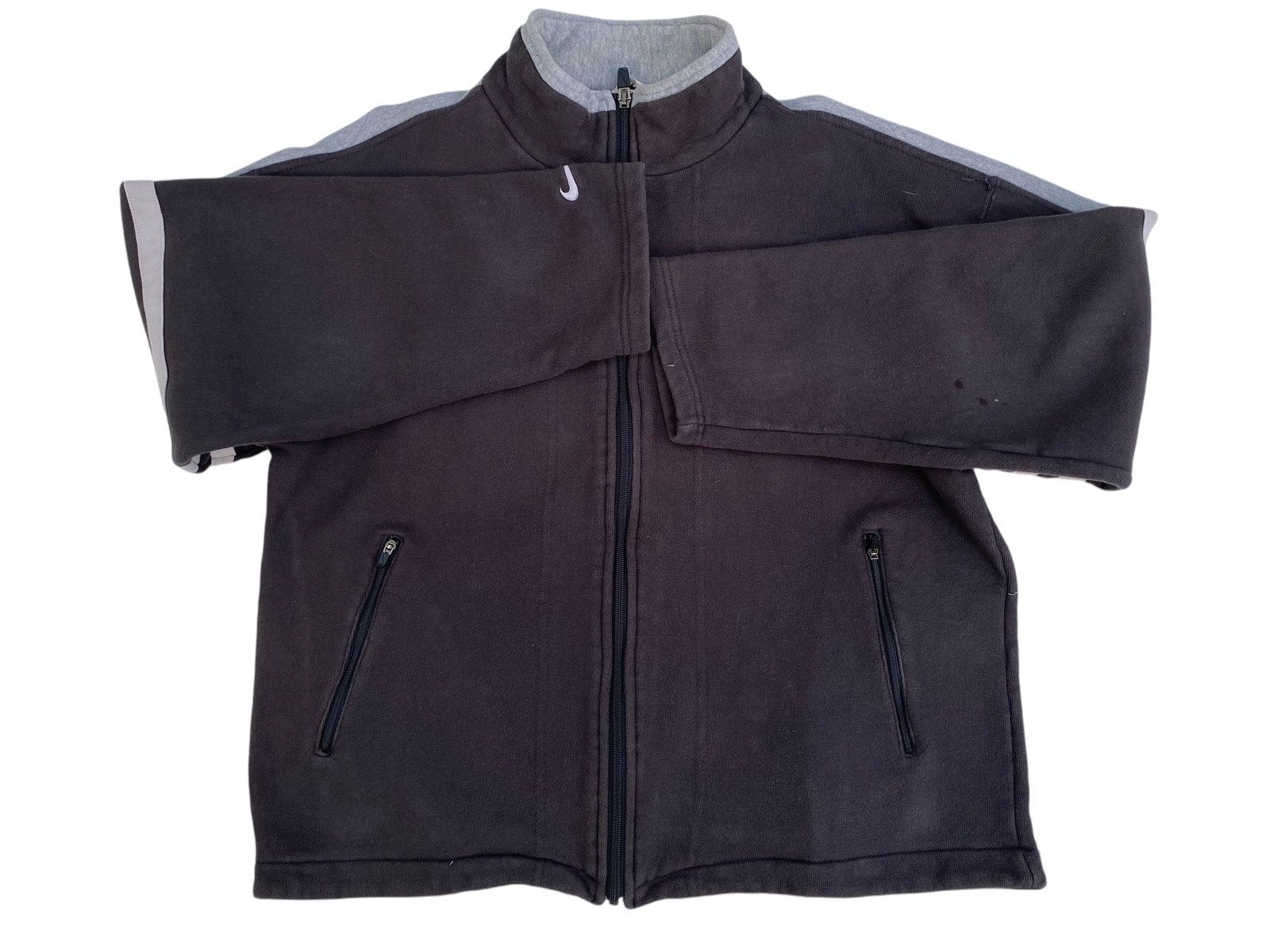 Nike × Vintage Vtg 90s Nike Half Zipper Size M / US 6-8 / IT 42-44 - 4 Thumbnail