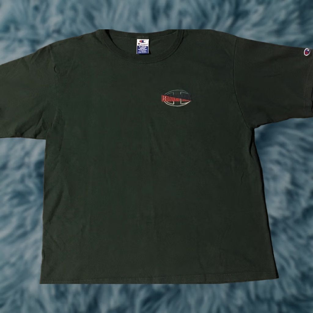 Champion VINTAGE Champion Shirt Mens XL Green Vtg 90s Logo Basketball Athletic Hip Hop USA Grunge Track Size US XL / EU 56 / 4 - 1 Thumbnail