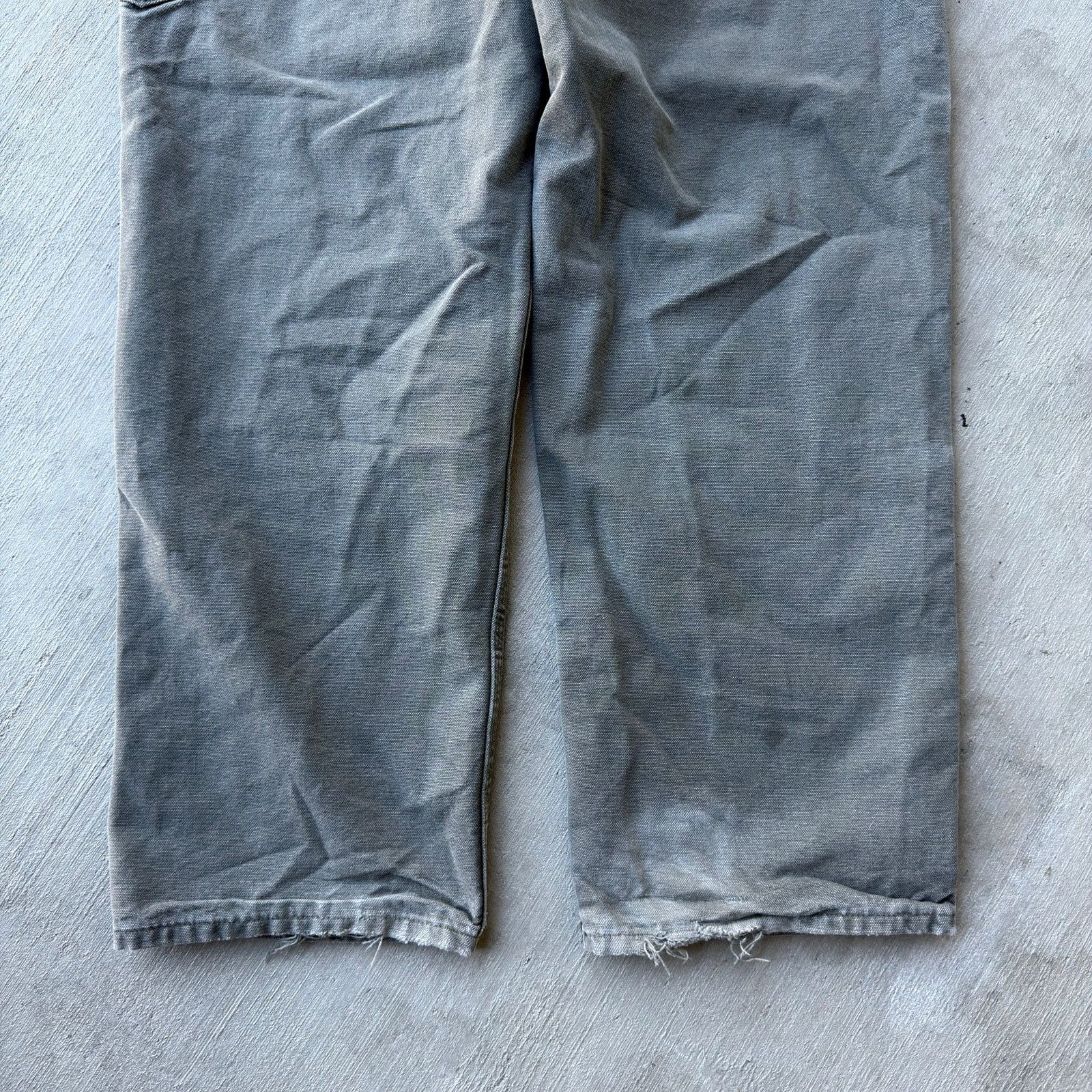 Carhartt × Vintage Vintage Y2K Carhartt MOS green double knee work wear pants Size US 32 / EU 48 - 7 Thumbnail