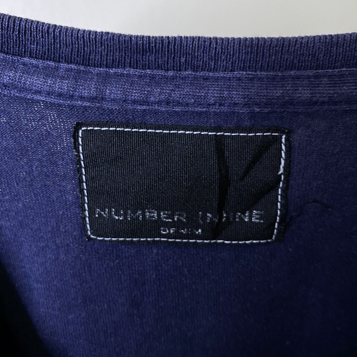 Number (N)ine Takahiro Miyashita Number Nine Denim Blank T Shirt Size US M / EU 48-50 / 2 - 3 Thumbnail