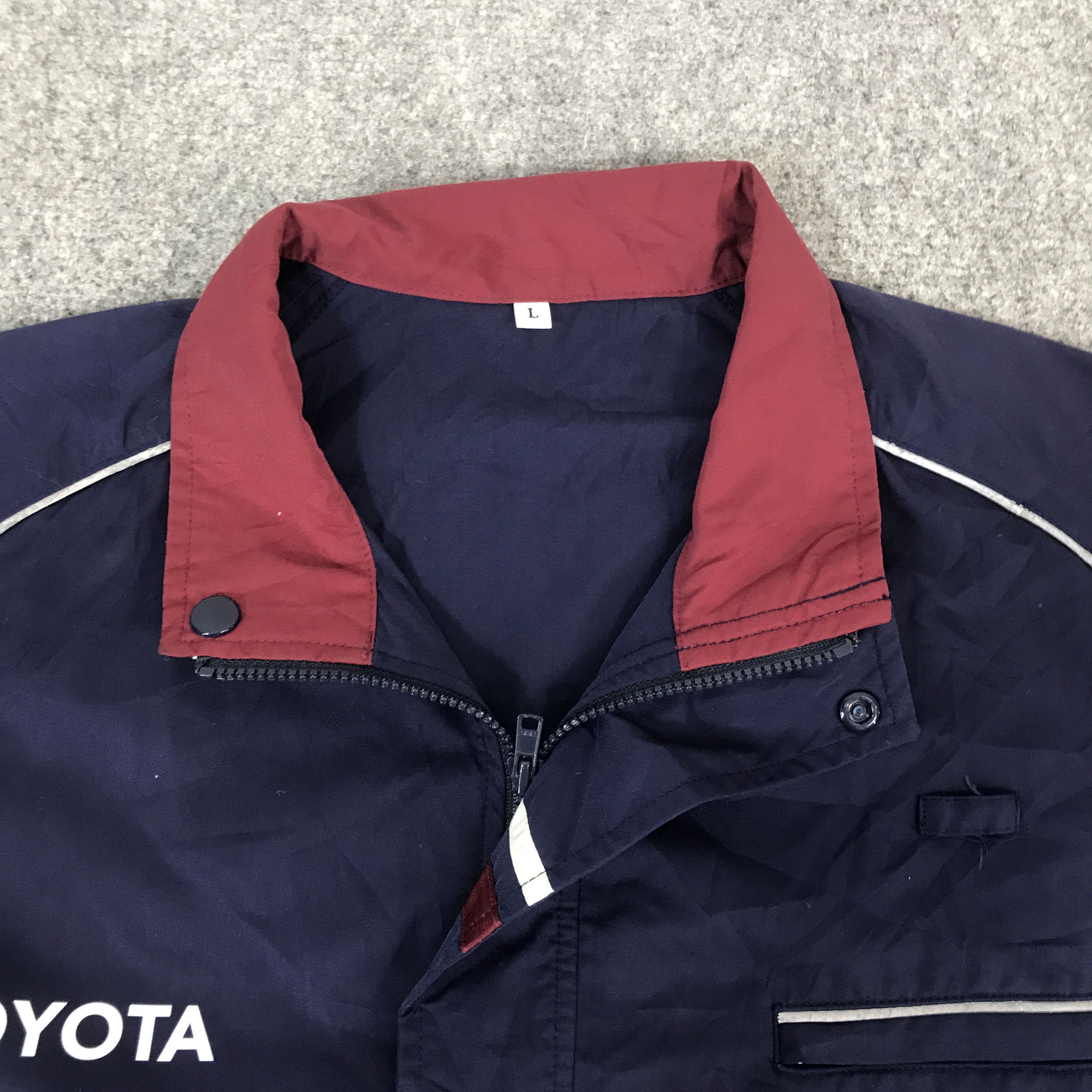 Japanese Brand Vtg Toyota racing jacket Size US L / EU 52-54 / 3 - 9 Thumbnail