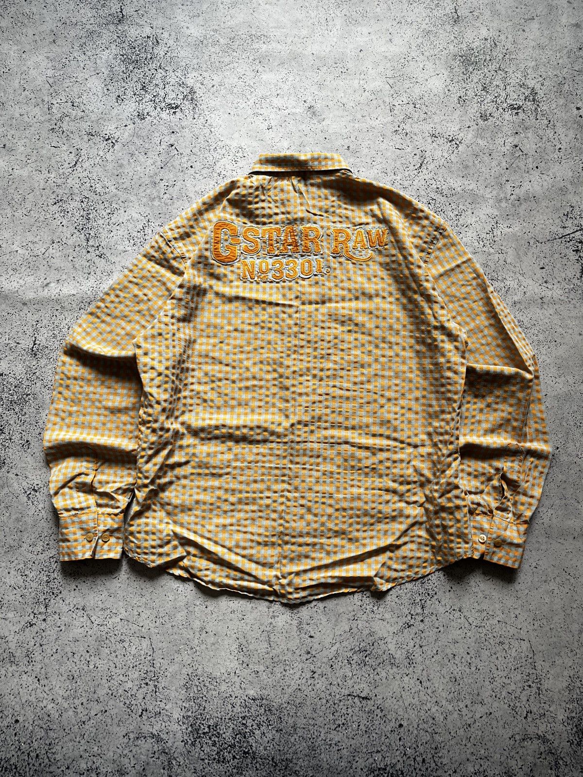 G-Star Vintage G-star Raw Checkered Shirt Button Up Big Logo Y2K USA Size US M / EU 48-50 / 2 - 1 Thumbnail