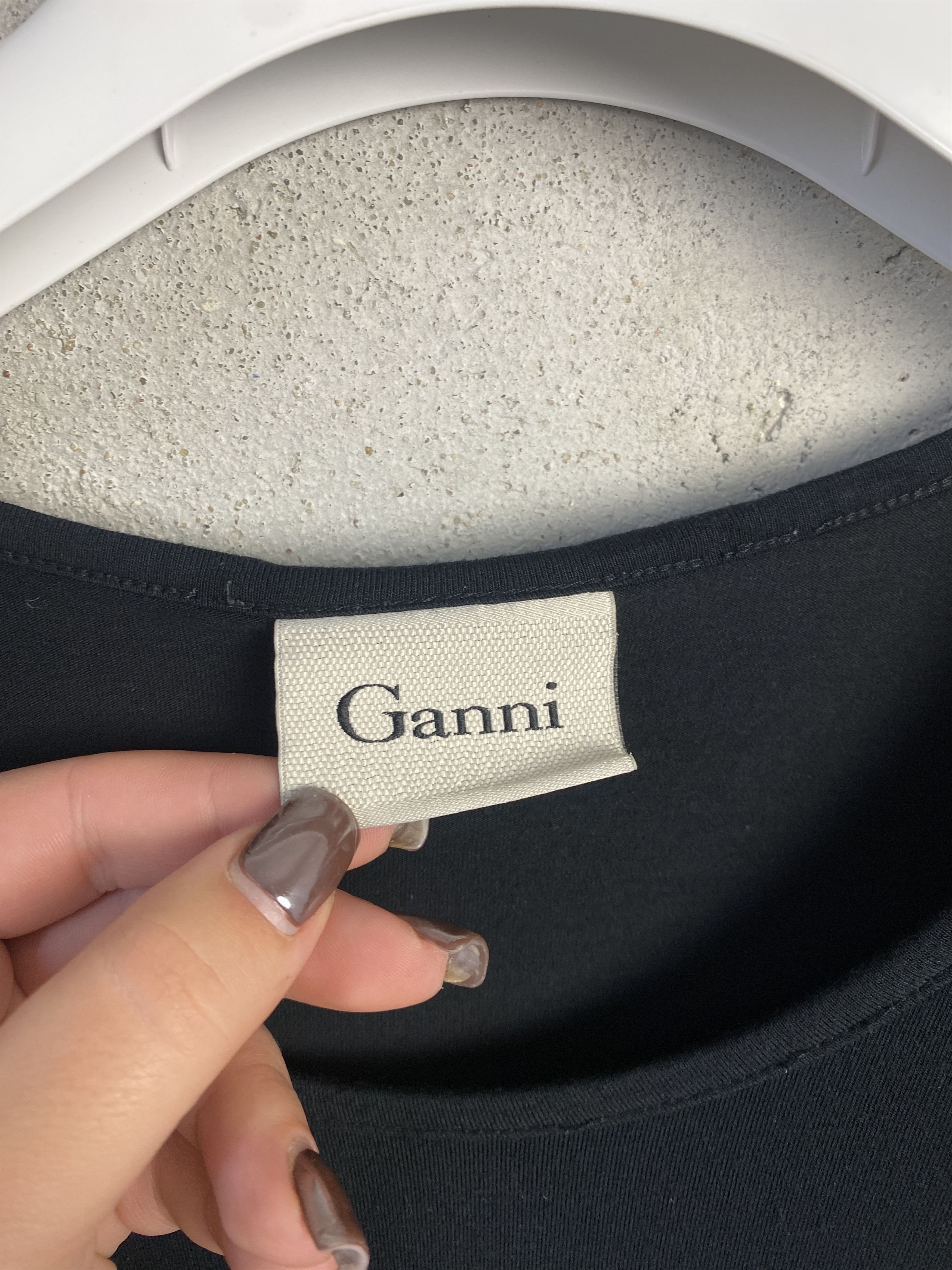 Ganni Ganni viscose long sleeve body bodysuit t-shirt tee casual Size M / US 6-8 / IT 42-44 - 3 Thumbnail