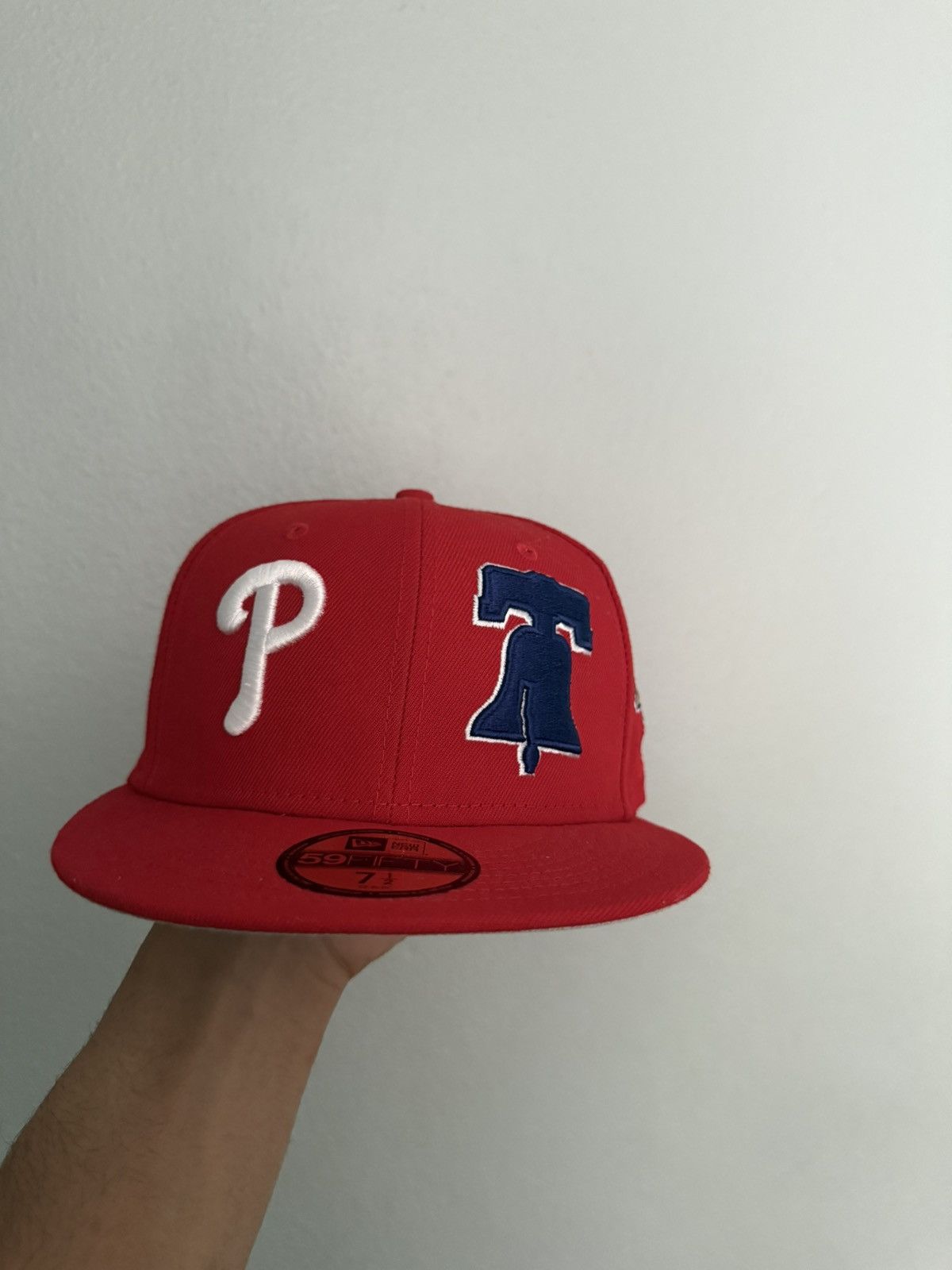 MLB × New Era Phillies New era 59Fifty flat brim size 7 1/2 size Size ONE SIZE - 1 Thumbnail