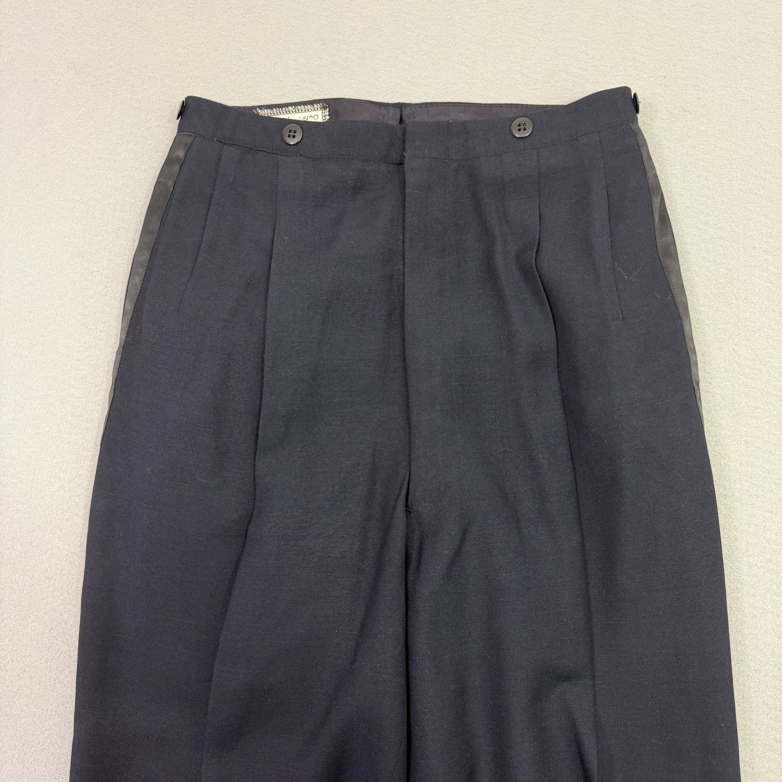 Vintage Vintage Military Army Trousers 30x29 Blue Conmar Zip 50s 60s Size US 30 / EU 46 - 3 Thumbnail