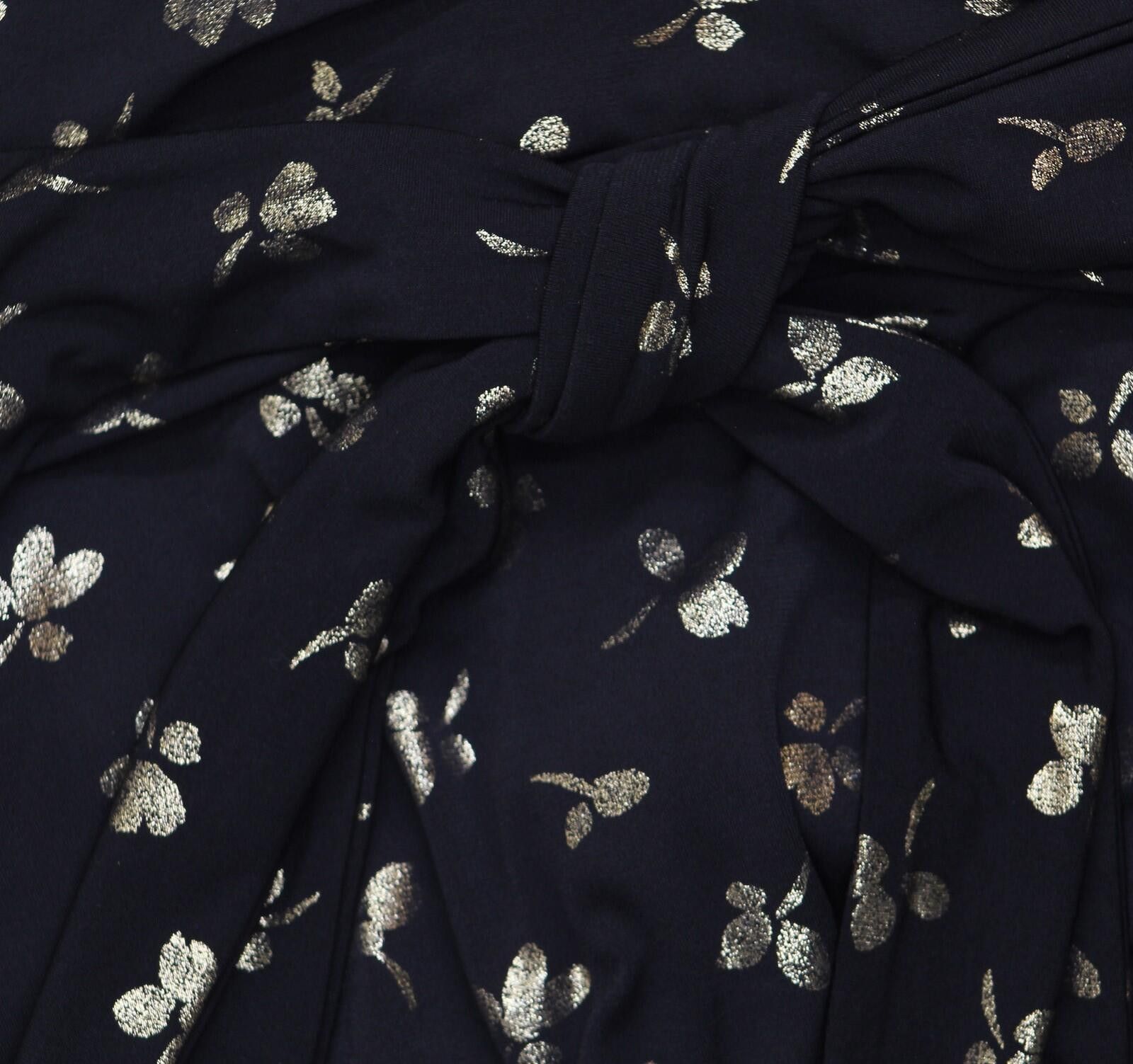 Tommy Hilfiger Nwt Tommy Hilfiger Tie Ruched-waist Dress Black / Gold 14 Size XL / US 12-14 / IT 48-50 - 7 Thumbnail