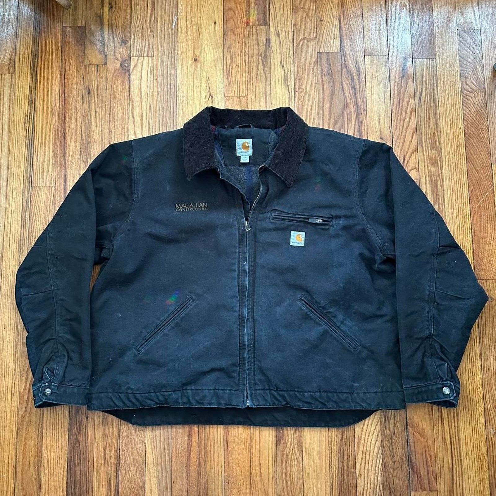 Carhartt Carhartt Detroit Jacket Blanket Lined Corduroy Collar 2XL Size US XXL / EU 58 / 5 - 1 Thumbnail