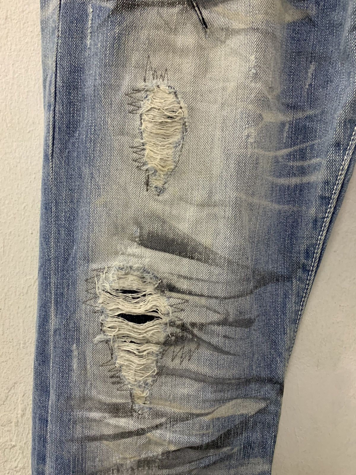 Semantic Design Distressed Denim