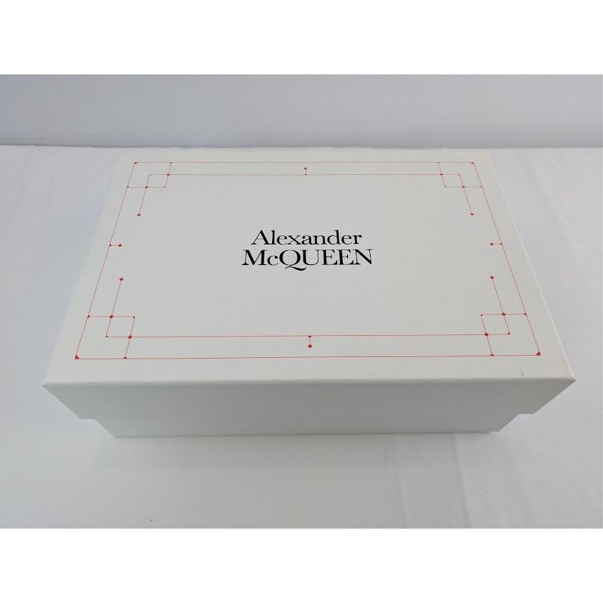 Alexander McQueen o1rshd1 Leather Oversized Sneaker in Lead Pencil Size US 10 / EU 43 - 20 Thumbnail